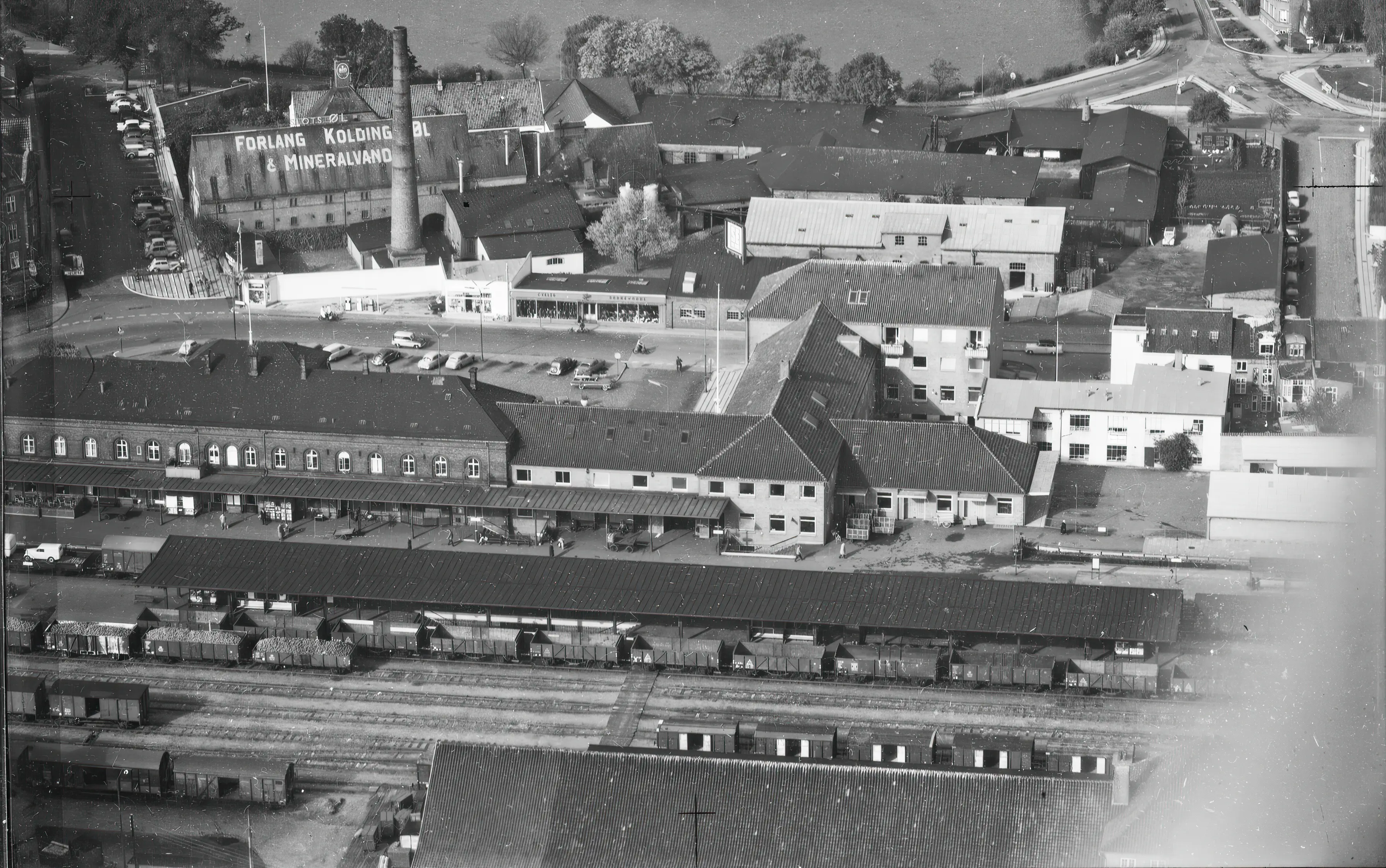 Billede af Kolding Banegård. Billede af Kolding Banegård.