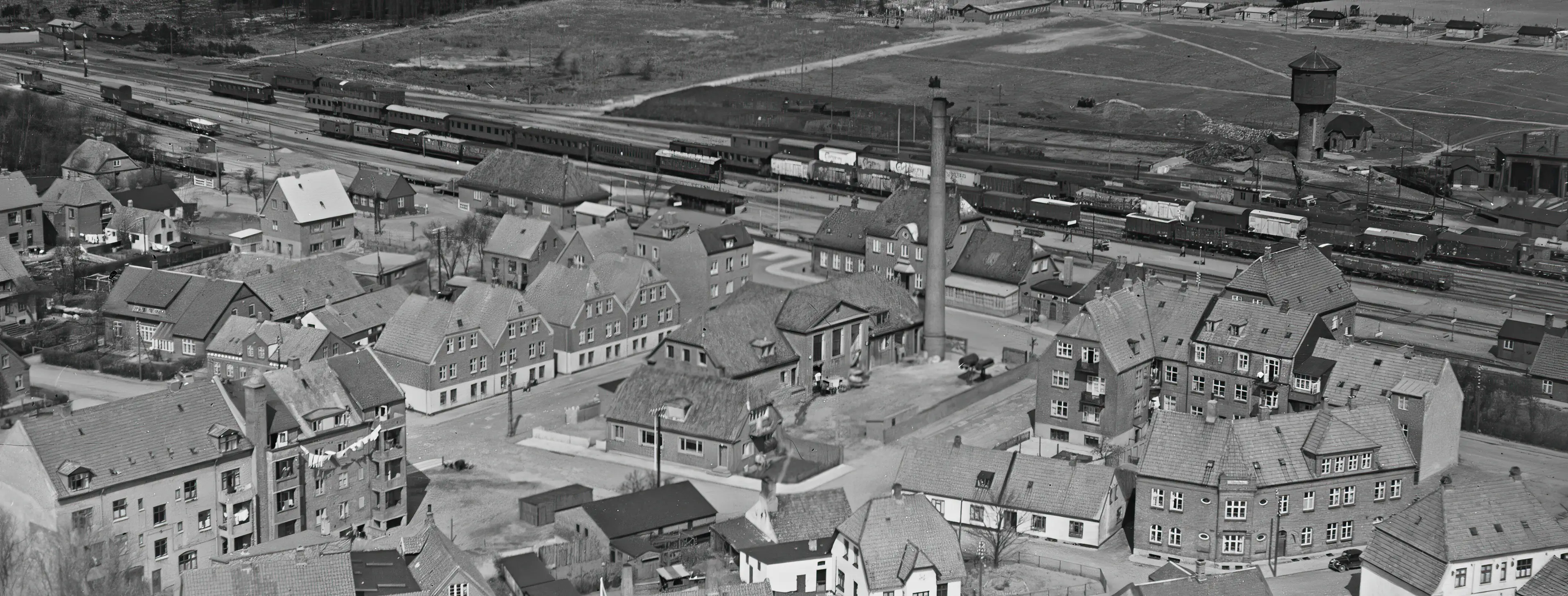 Billede af Brande Station. Billede af Brande Station.