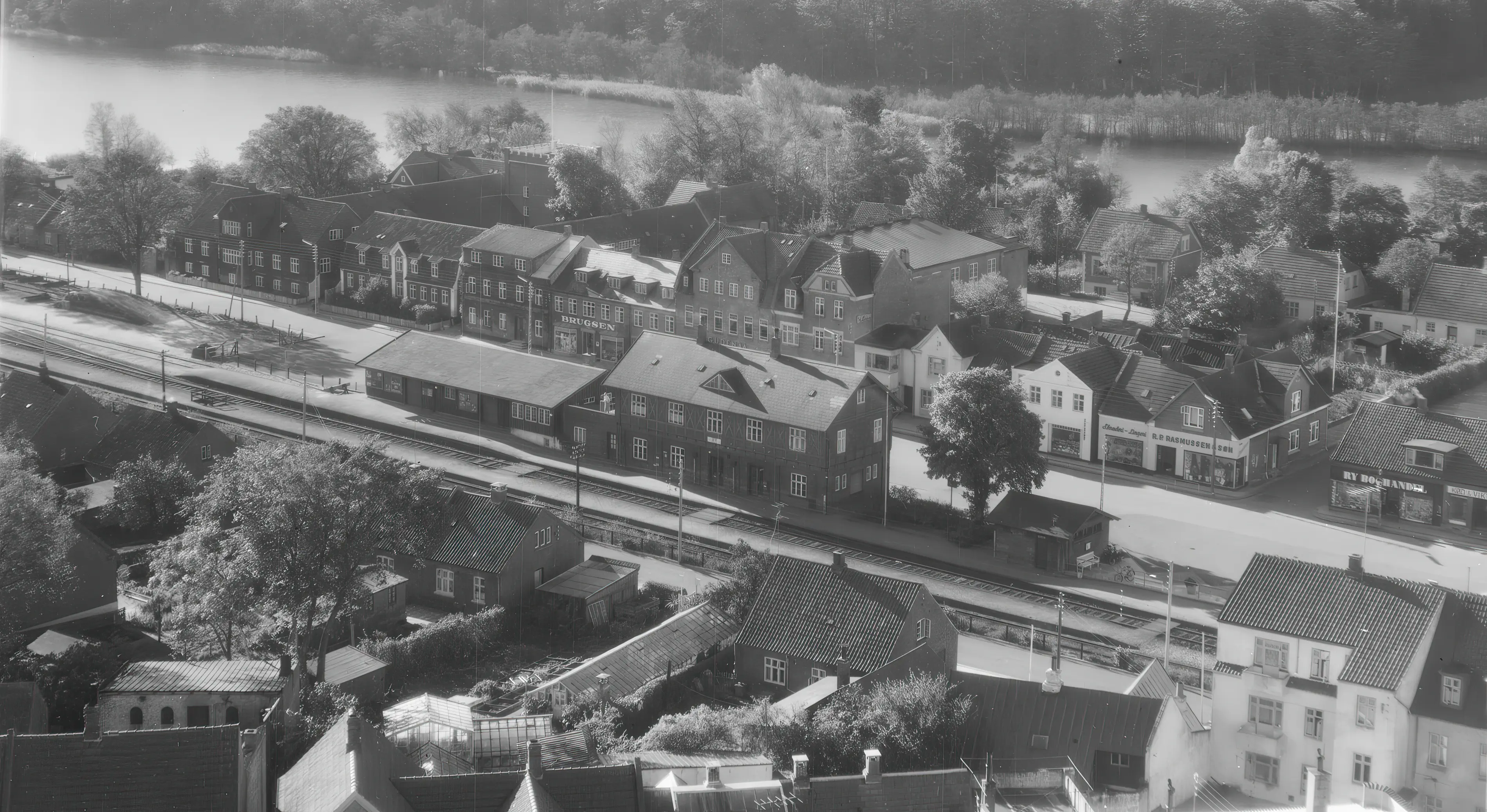 Billede af Ry Station.