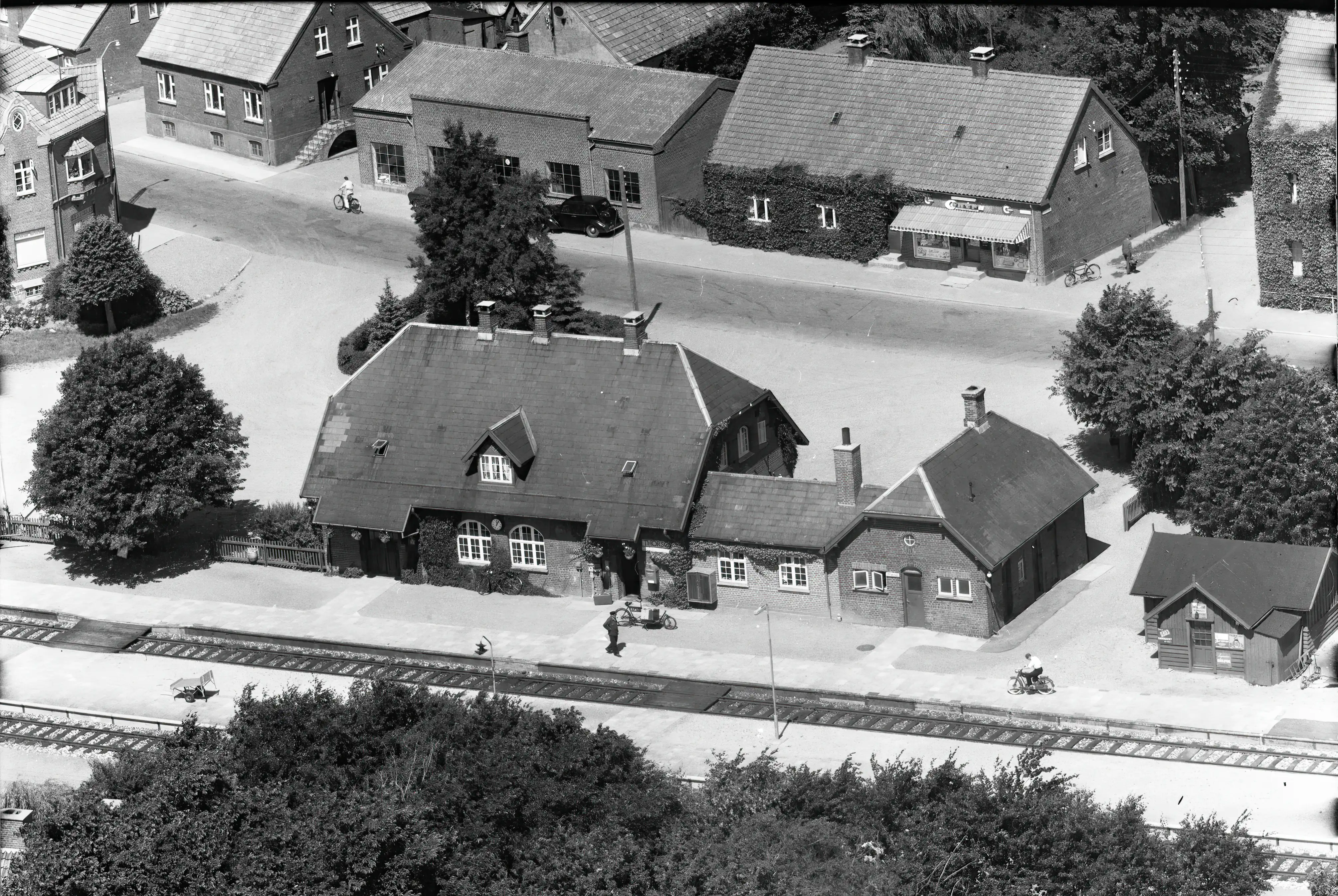 Billede af Thorsø Station. Billede af Thorsø Station.