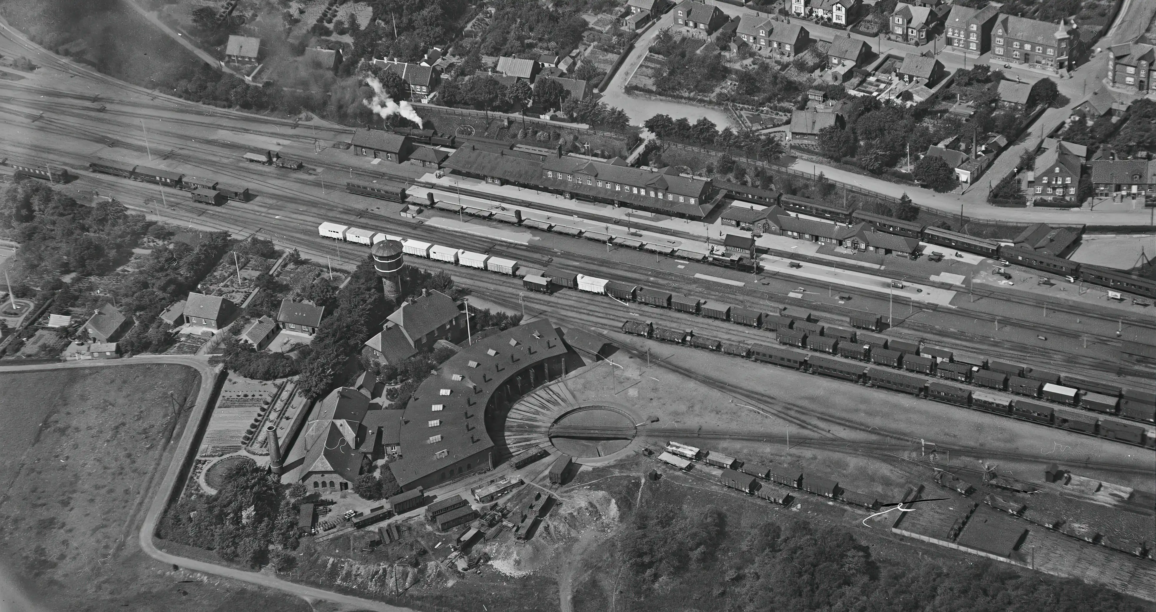 Billede af Langå Station.