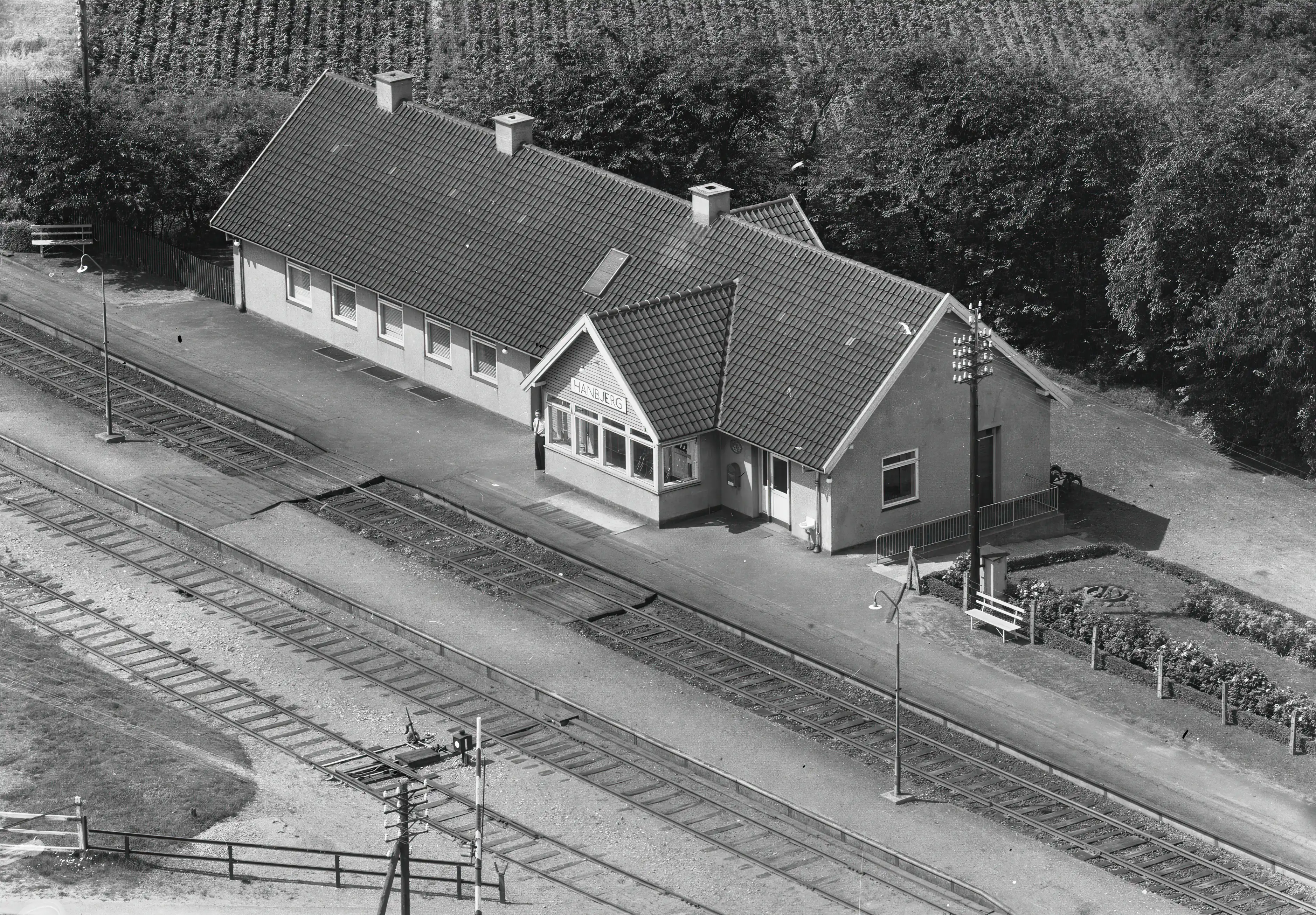 Billede af Handbjerg Station.