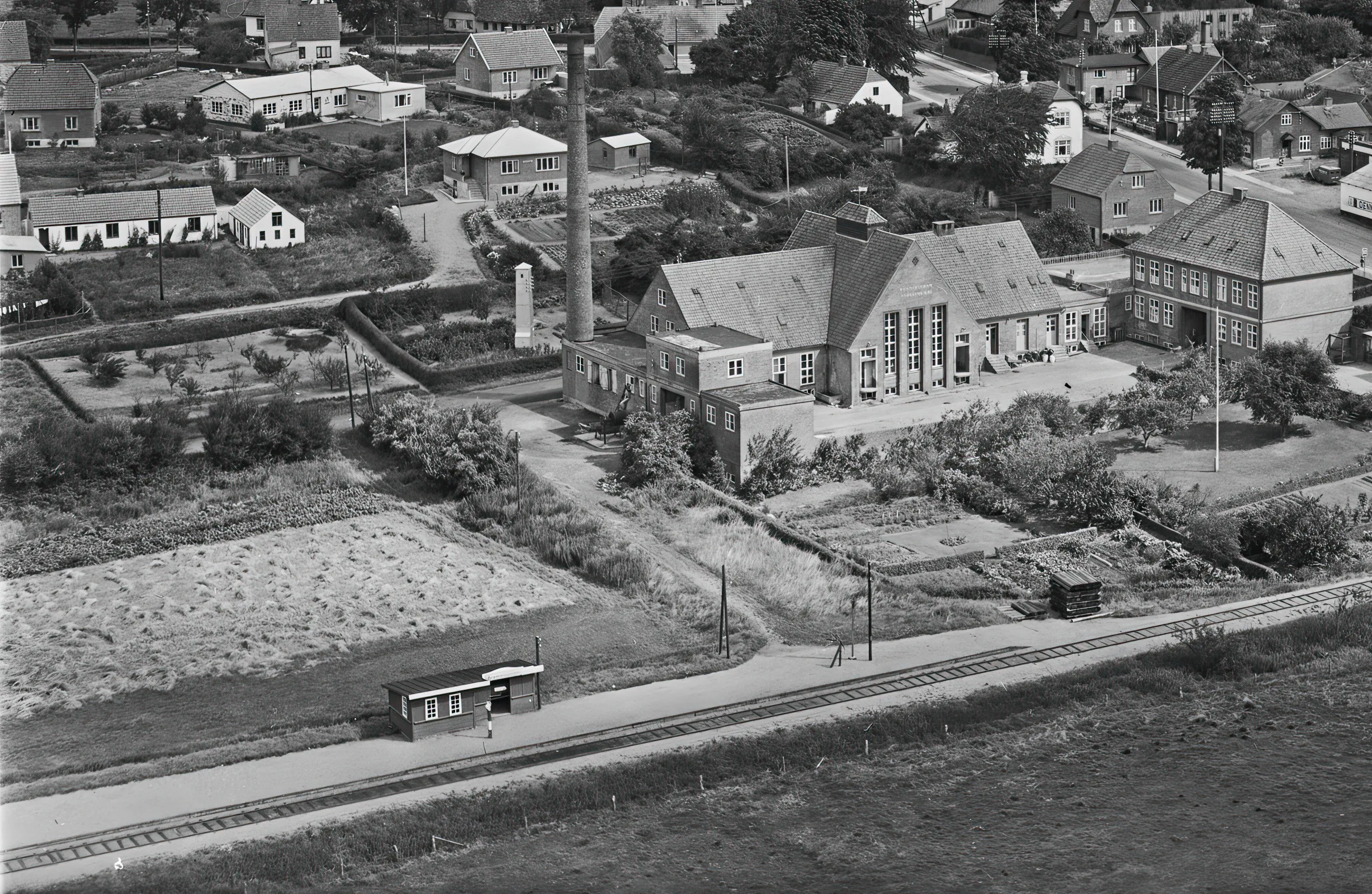 Billede af Bramdrupdam Trinbræt. Billede af Bramdrupdam Trinbræt.