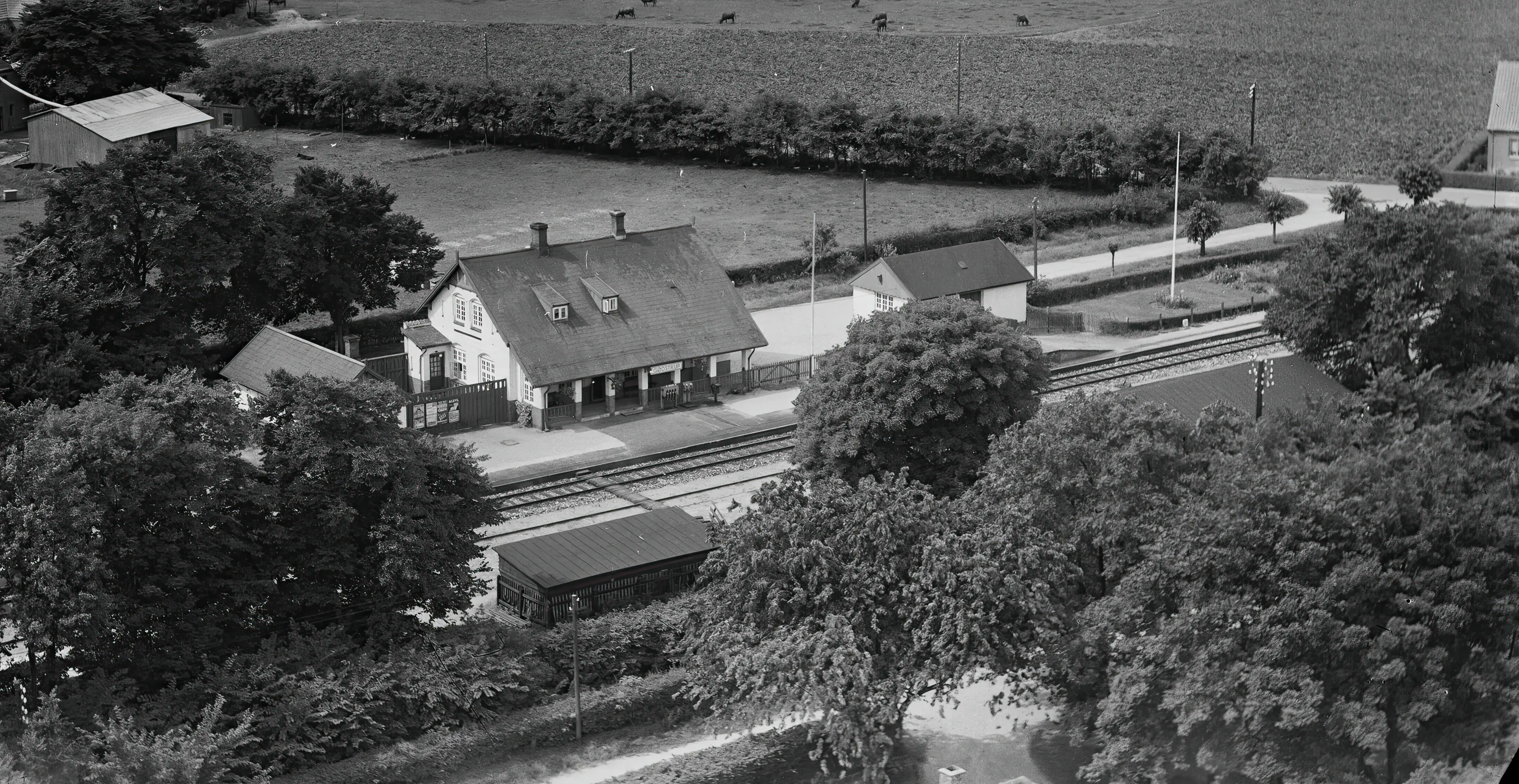 Billede af Gødstrup Station. Billede af Gødstrup Station.
