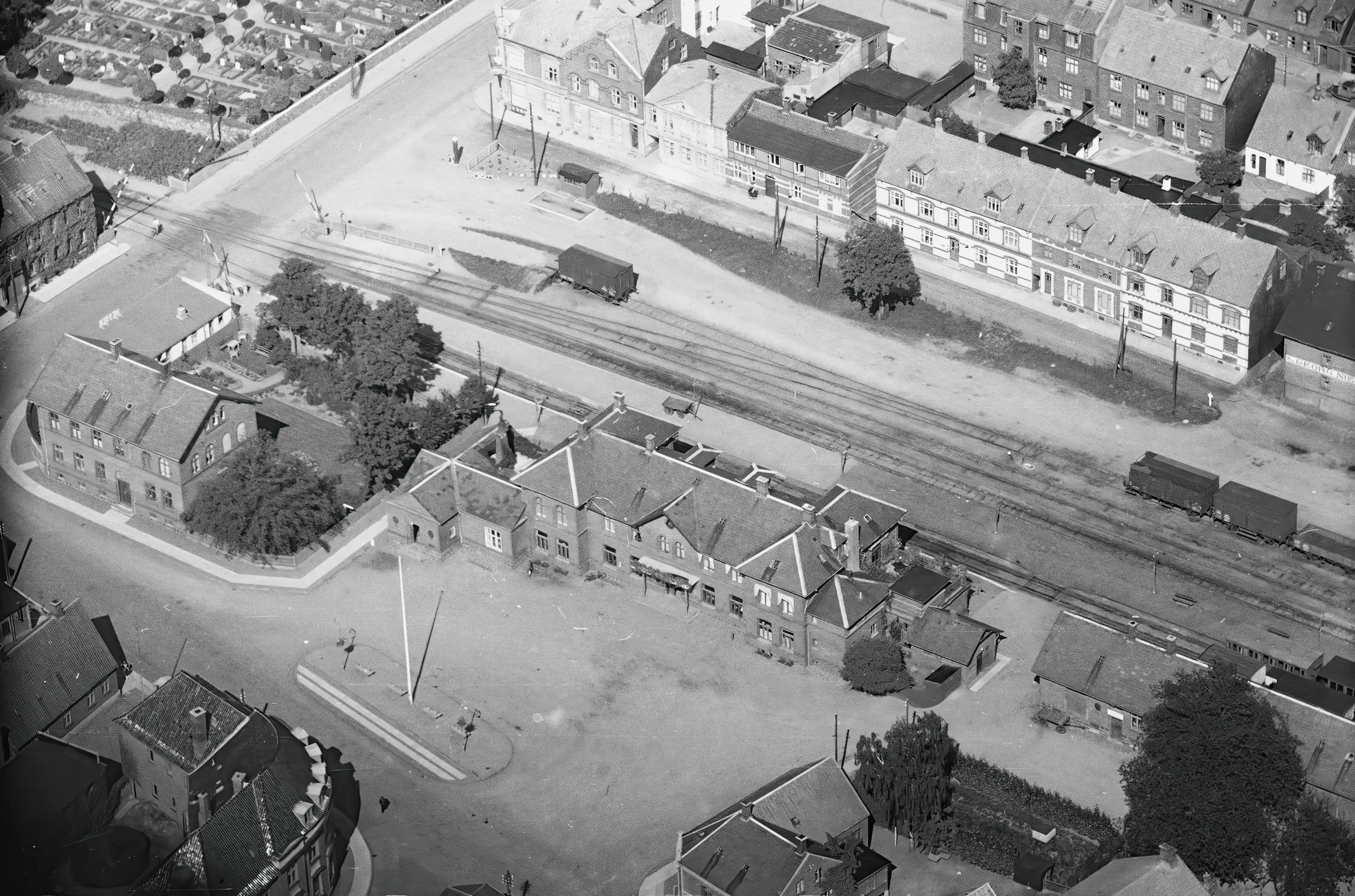 Billede af Odder Station.