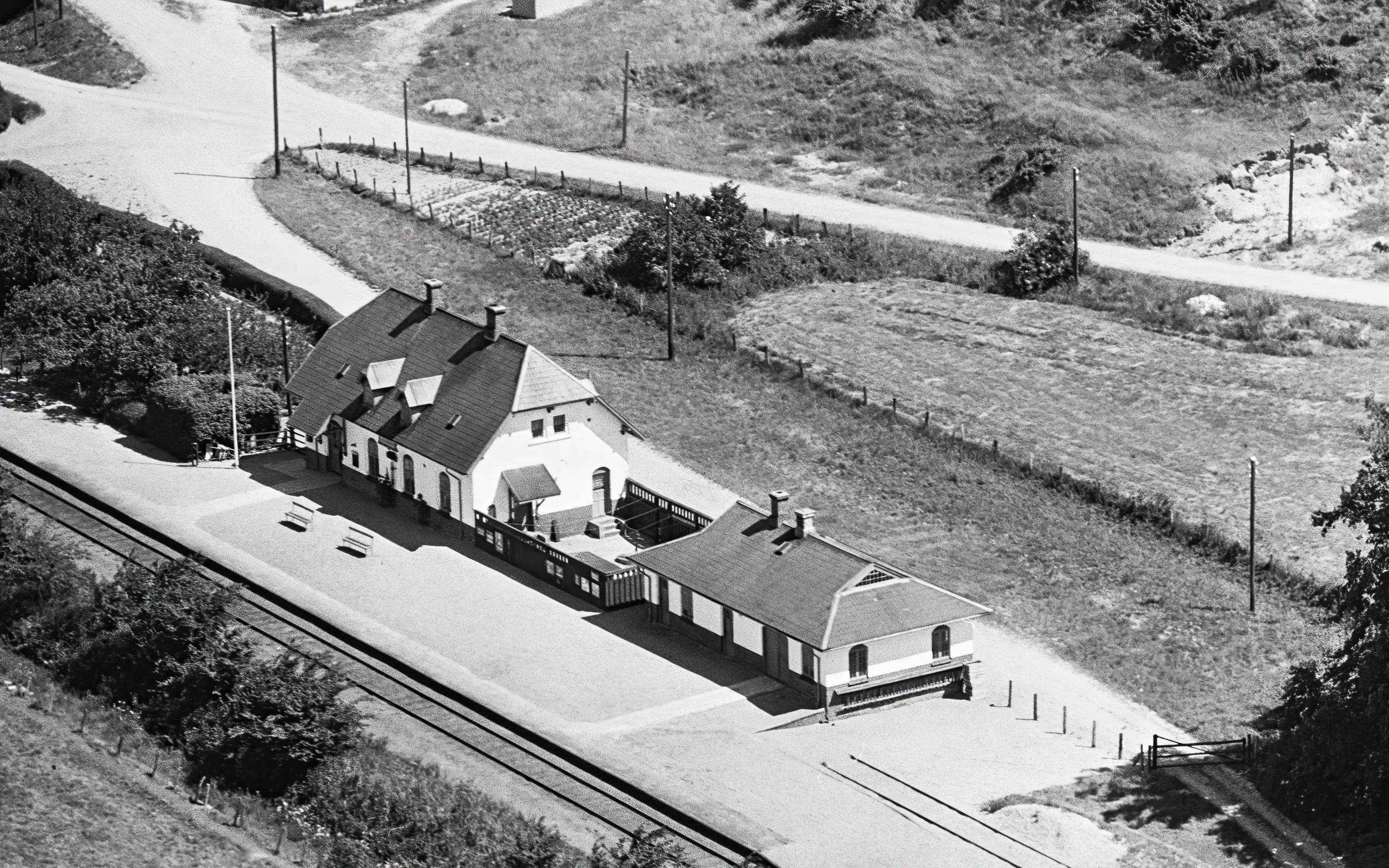 Billede af Volkmølle Station.