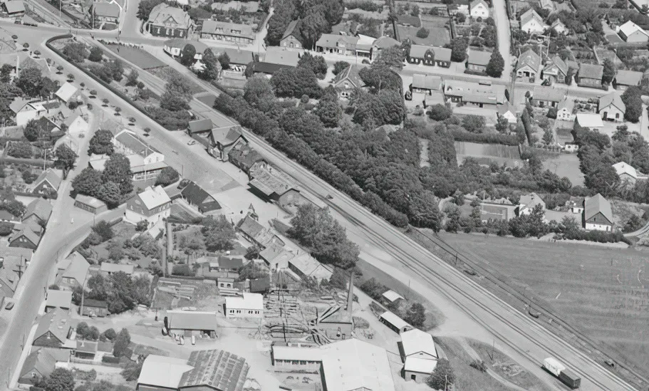 Billede af Auning Station. Billede af Auning Station.