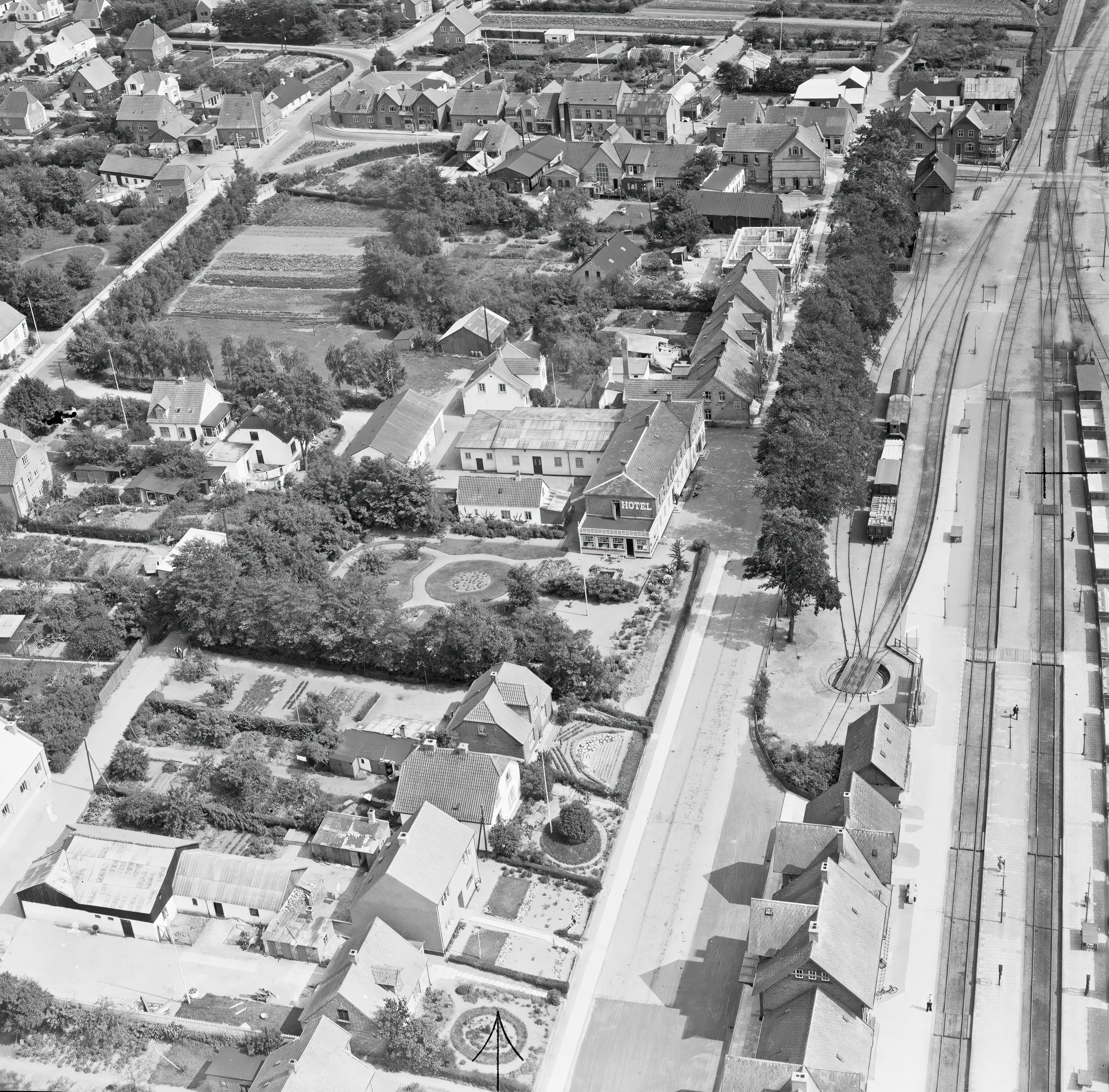 Billede af Ryomgård Station. Billede af Ryomgård Station.