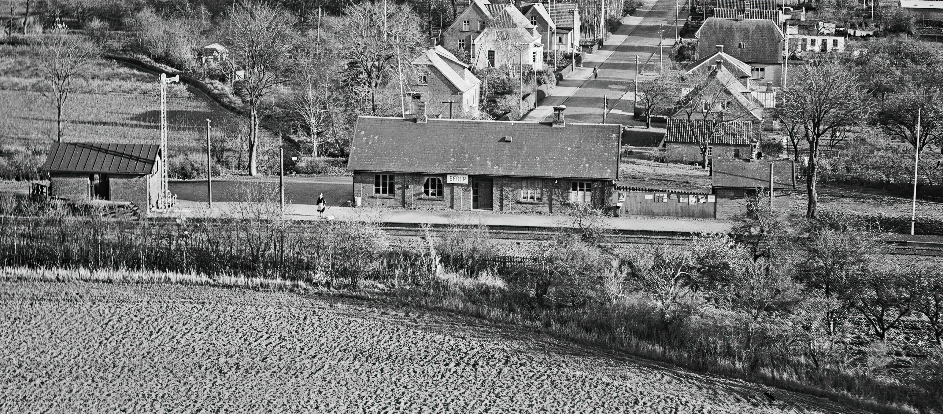 Billede af Beder Station.