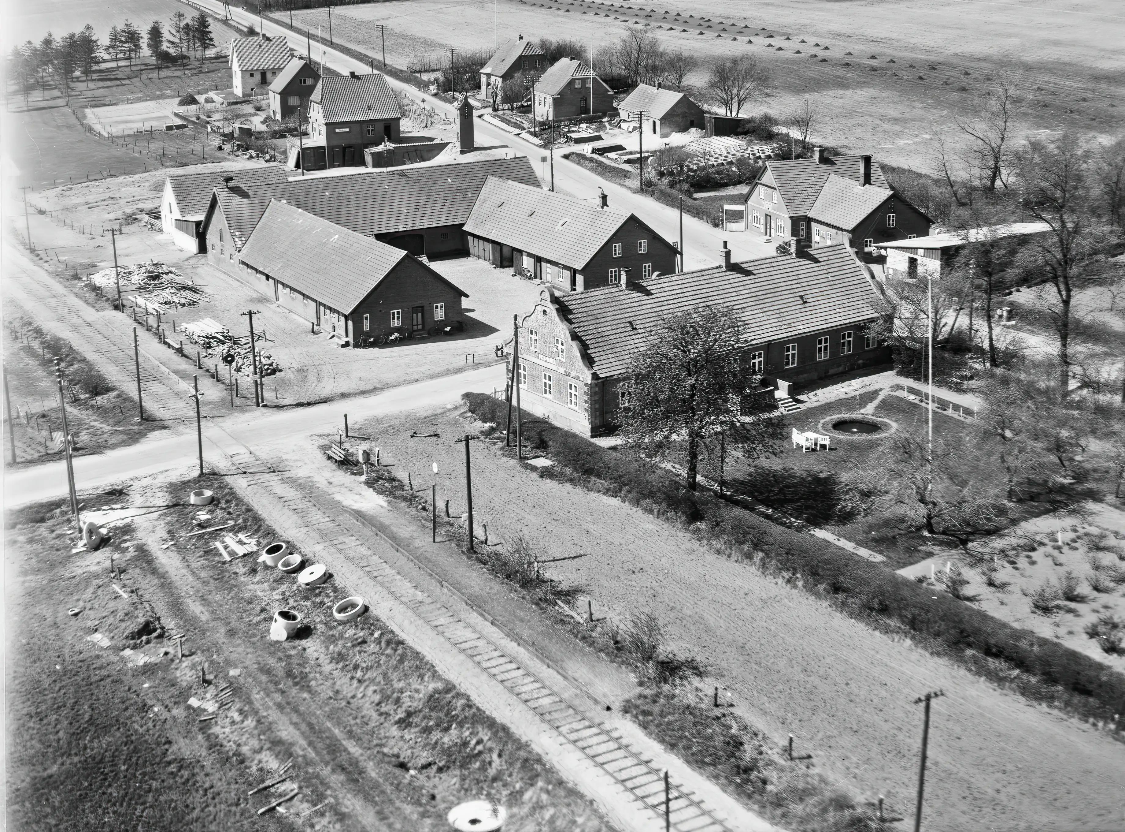Billede af Løvskalvejen Trinbræt. Billede af Løvskalvejen Trinbræt.