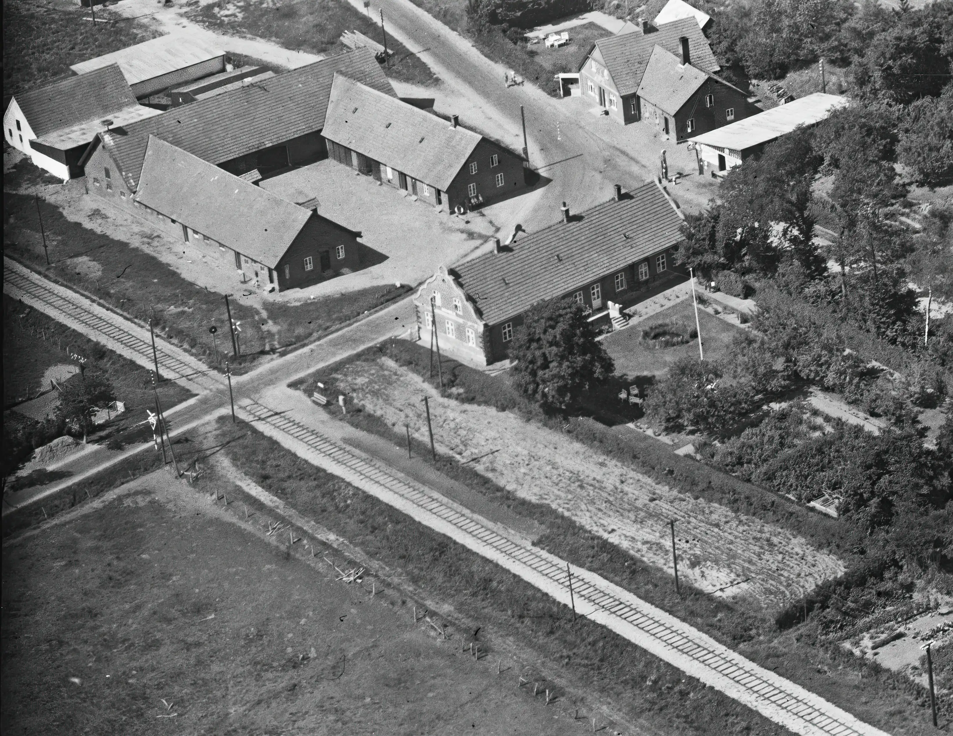 Billede af Løvskalvejen Trinbræt. Billede af Løvskalvejen Trinbræt.