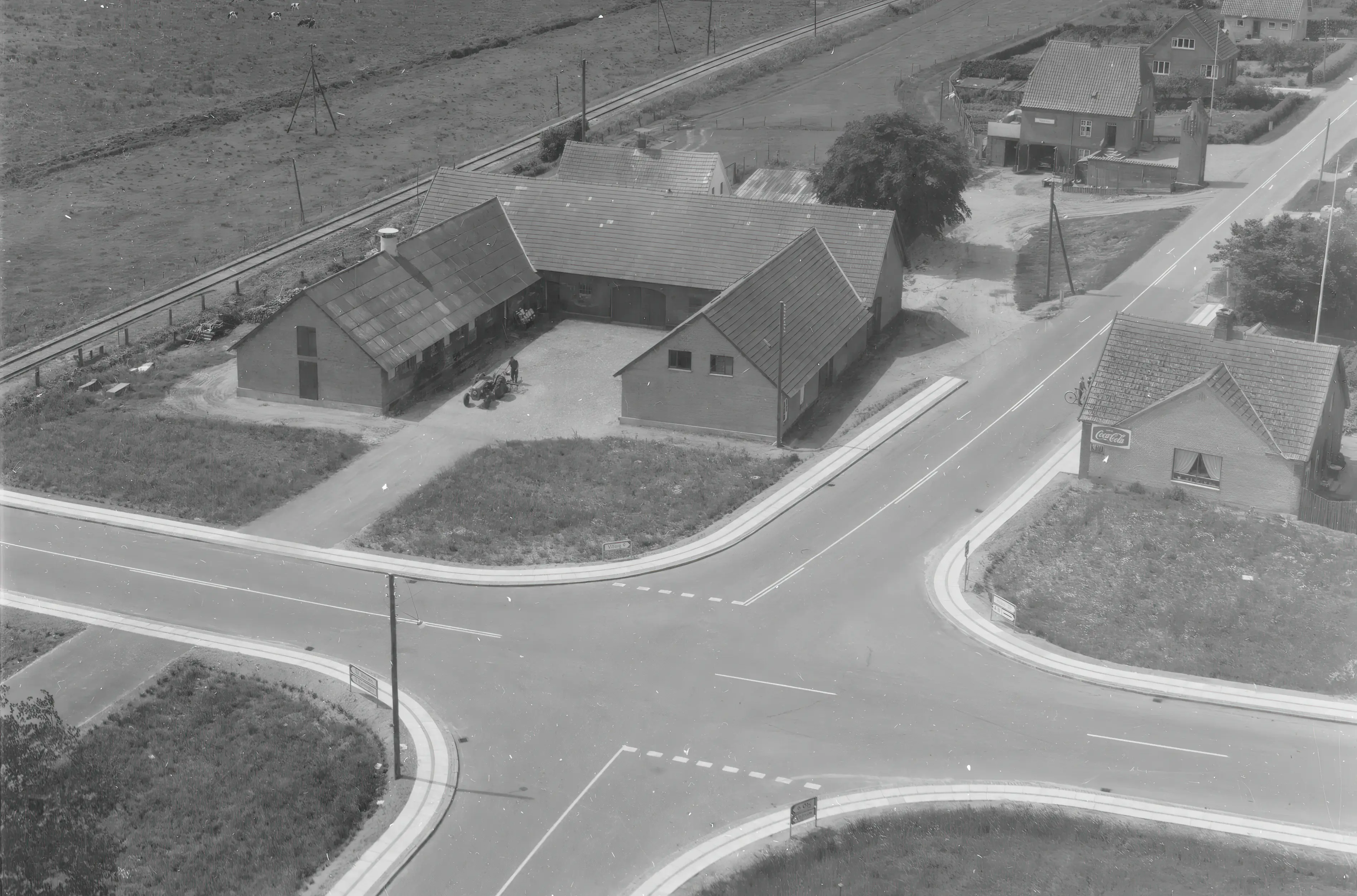 Billede af Løvskalvejen Trinbræt. Billede af Løvskalvejen Trinbræt.