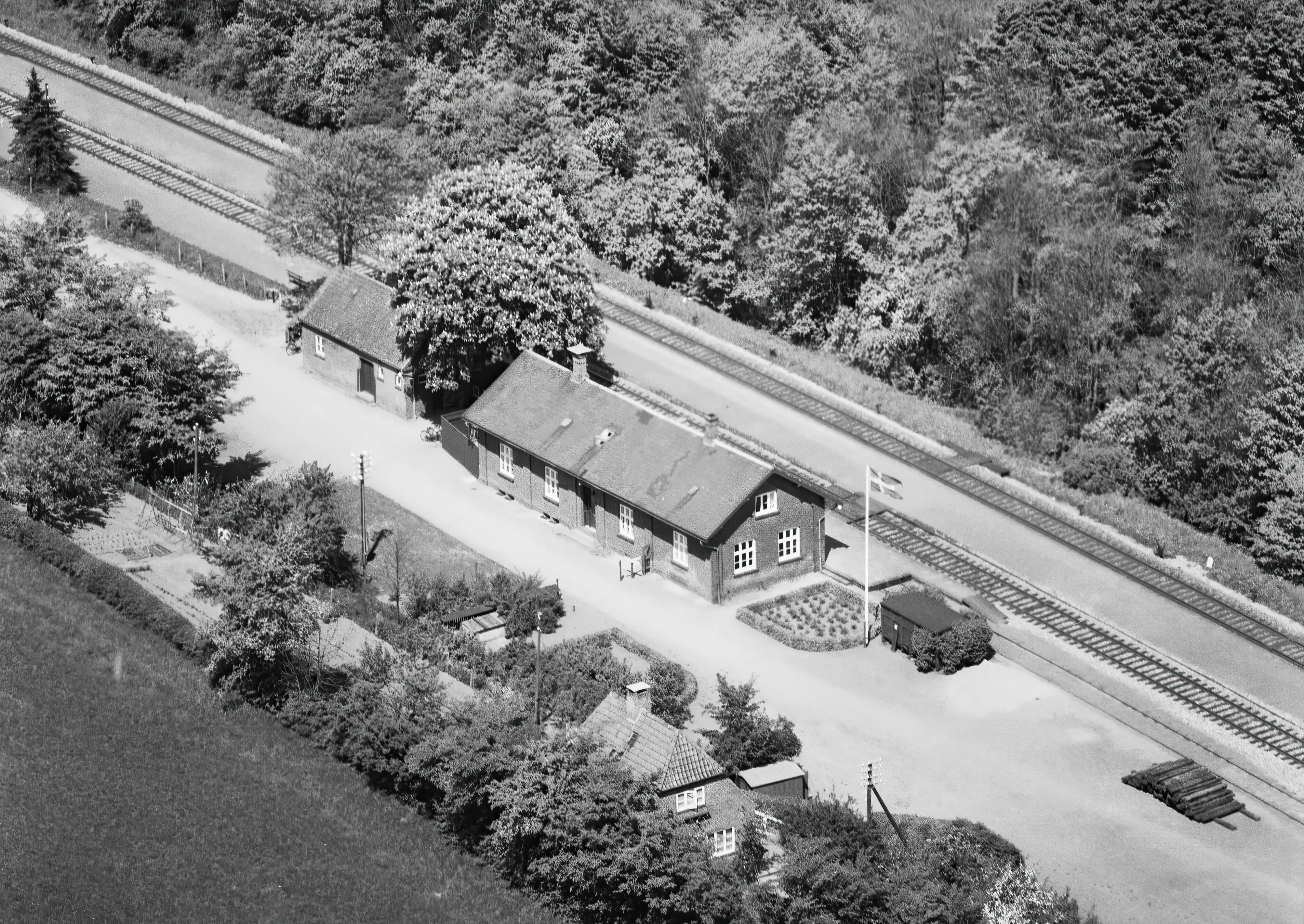 Billede af Hylke Station. Billede af Hylke Station.