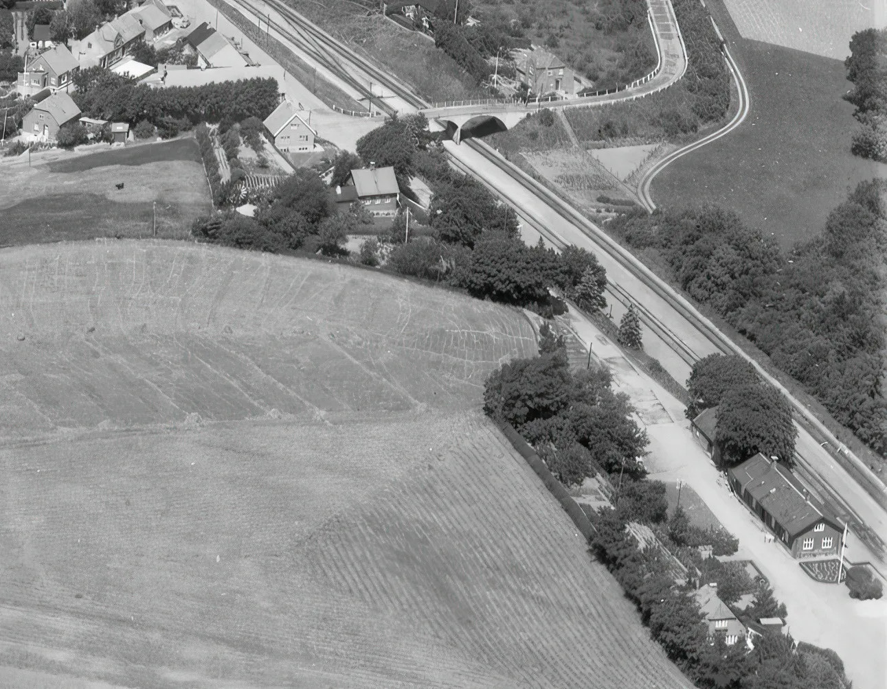 Billede af Hylke Station. Billede af Hylke Station.