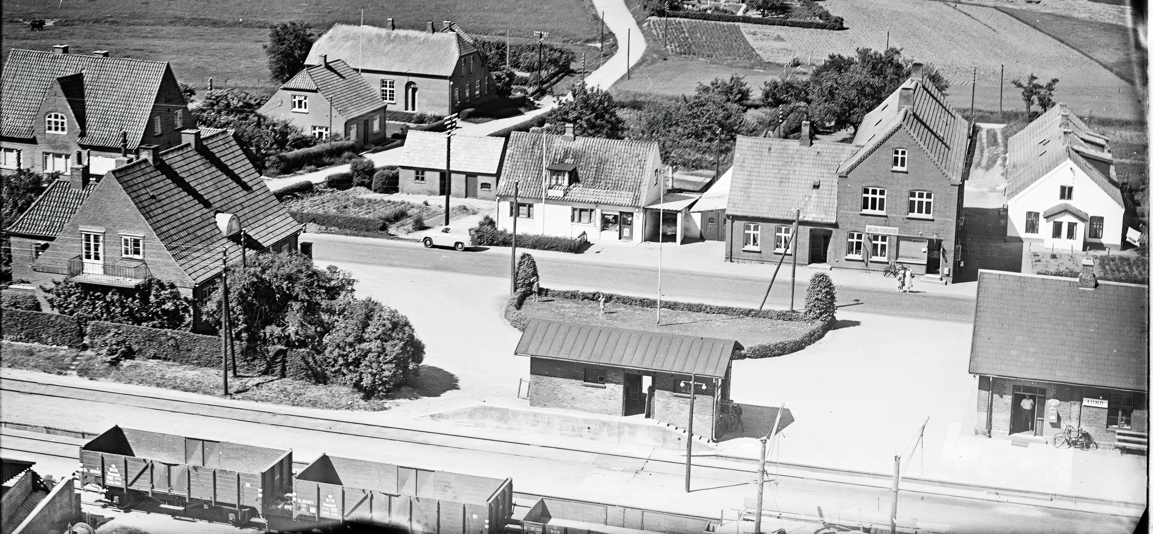 Billede af Lund Station.