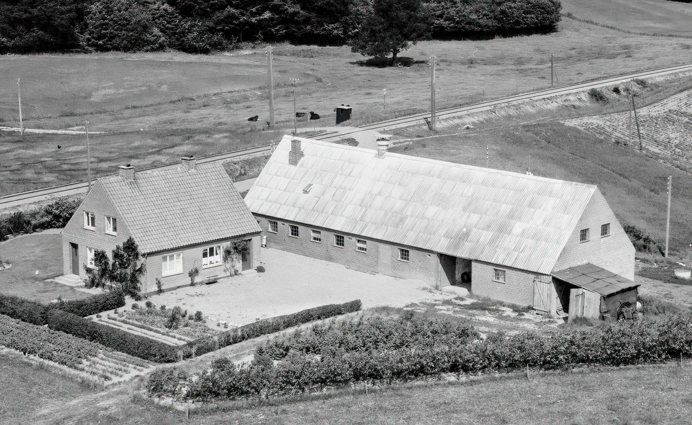 Billede af Rodvigsballe Trinbræt. Billede af Rodvigsballe Trinbræt.