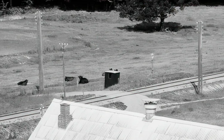 Billede af Rodvigsballe Trinbræt. Billede af Rodvigsballe Trinbræt.