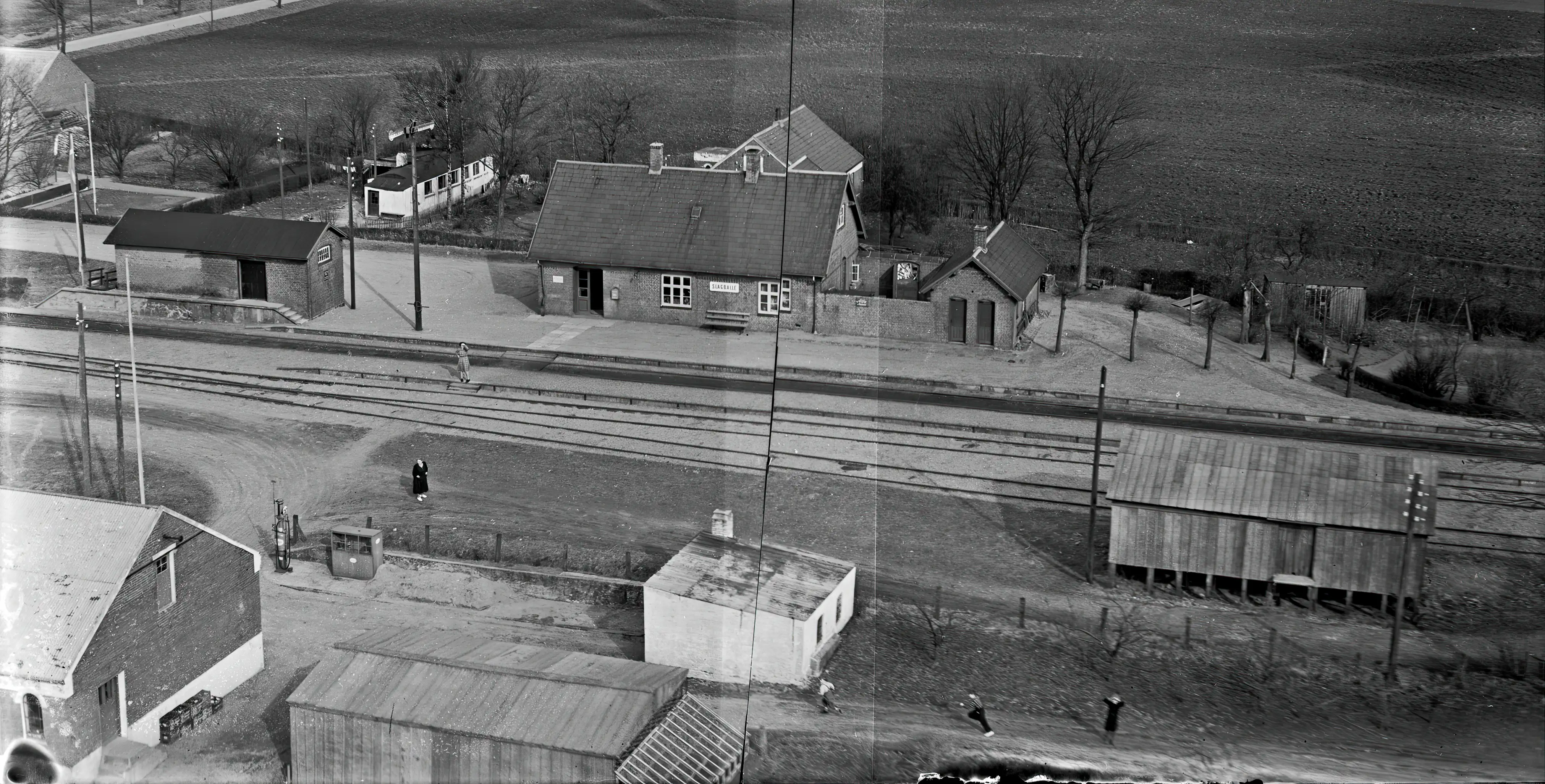 Billede af Slagballe Station. Billede af Slagballe Station.