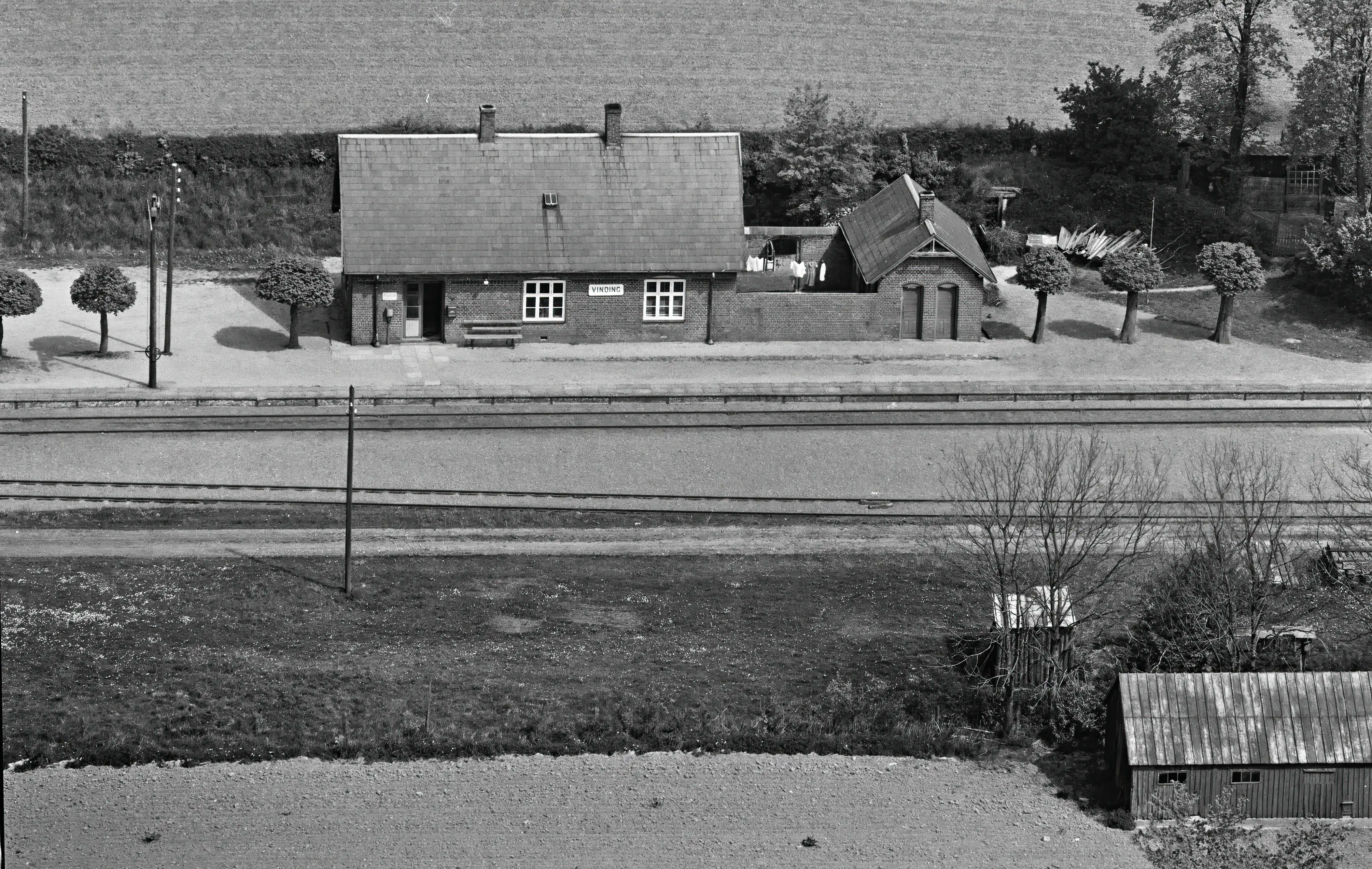 Billede af Vinding Station.