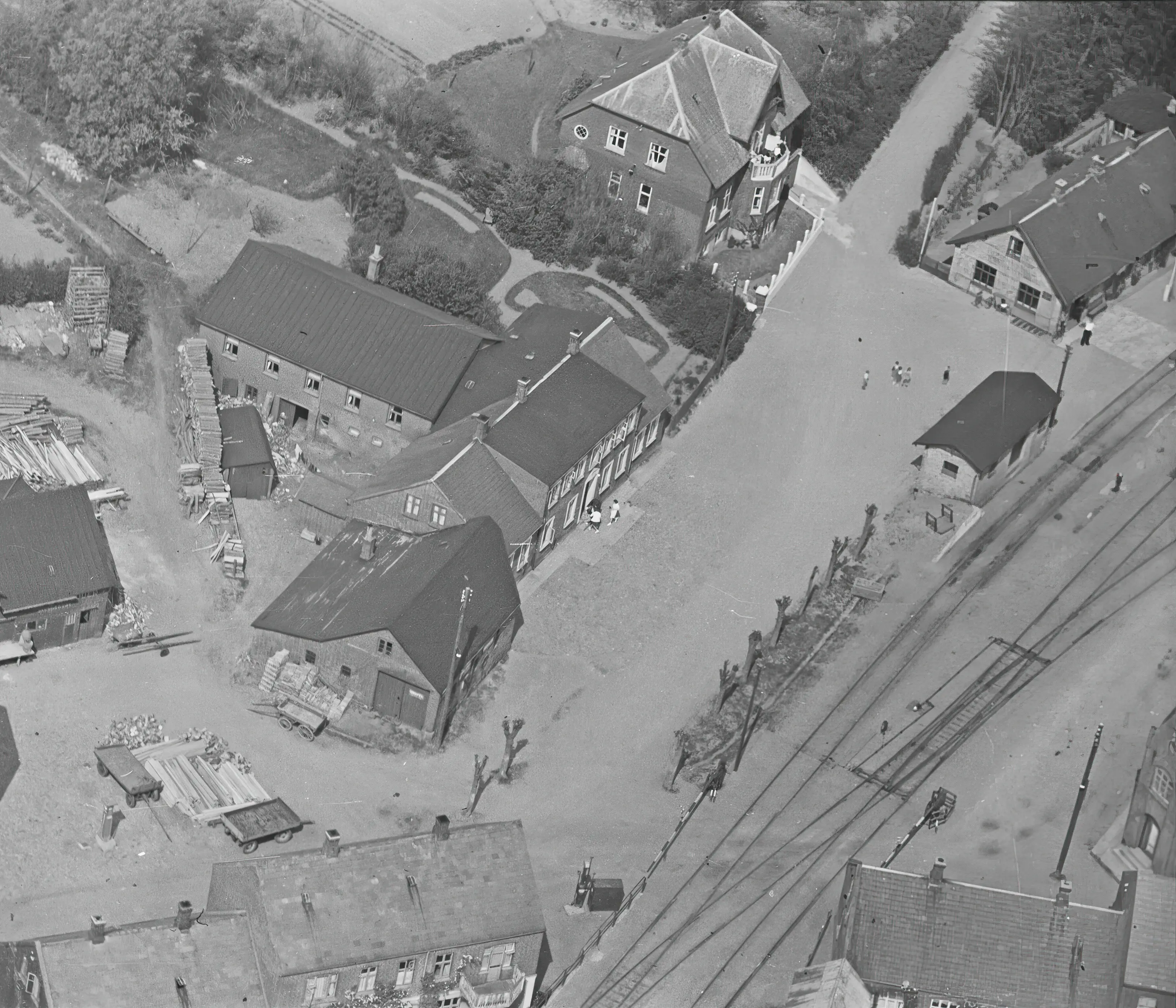 Billede af Rask Mølle Station.