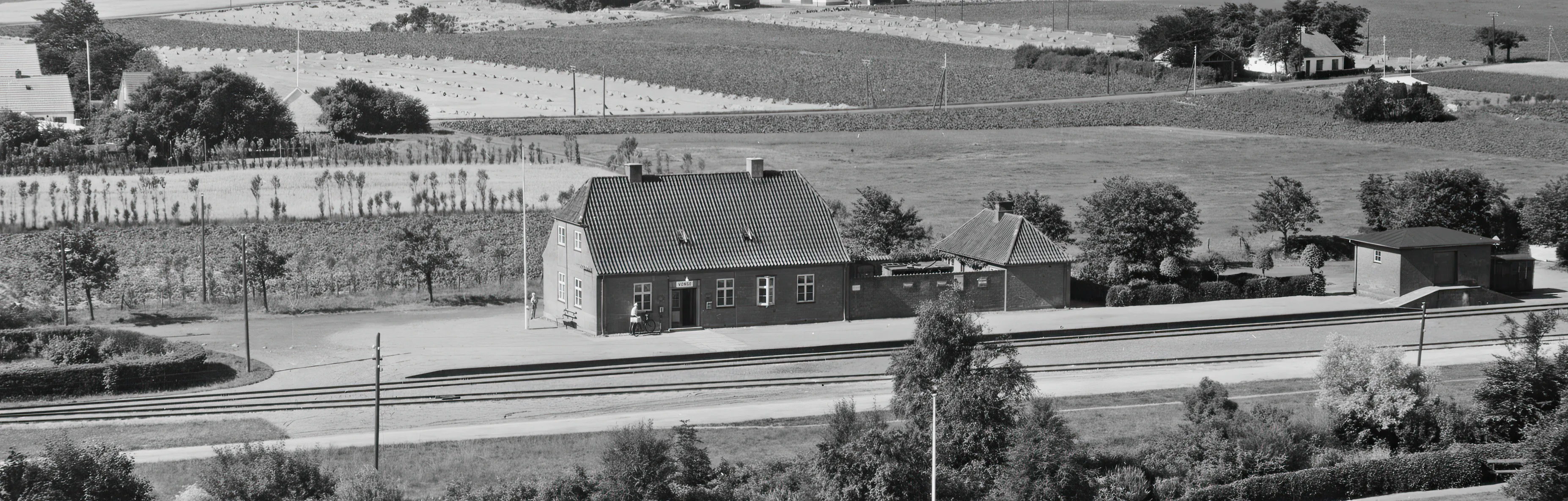 Billede af Vonge Station.