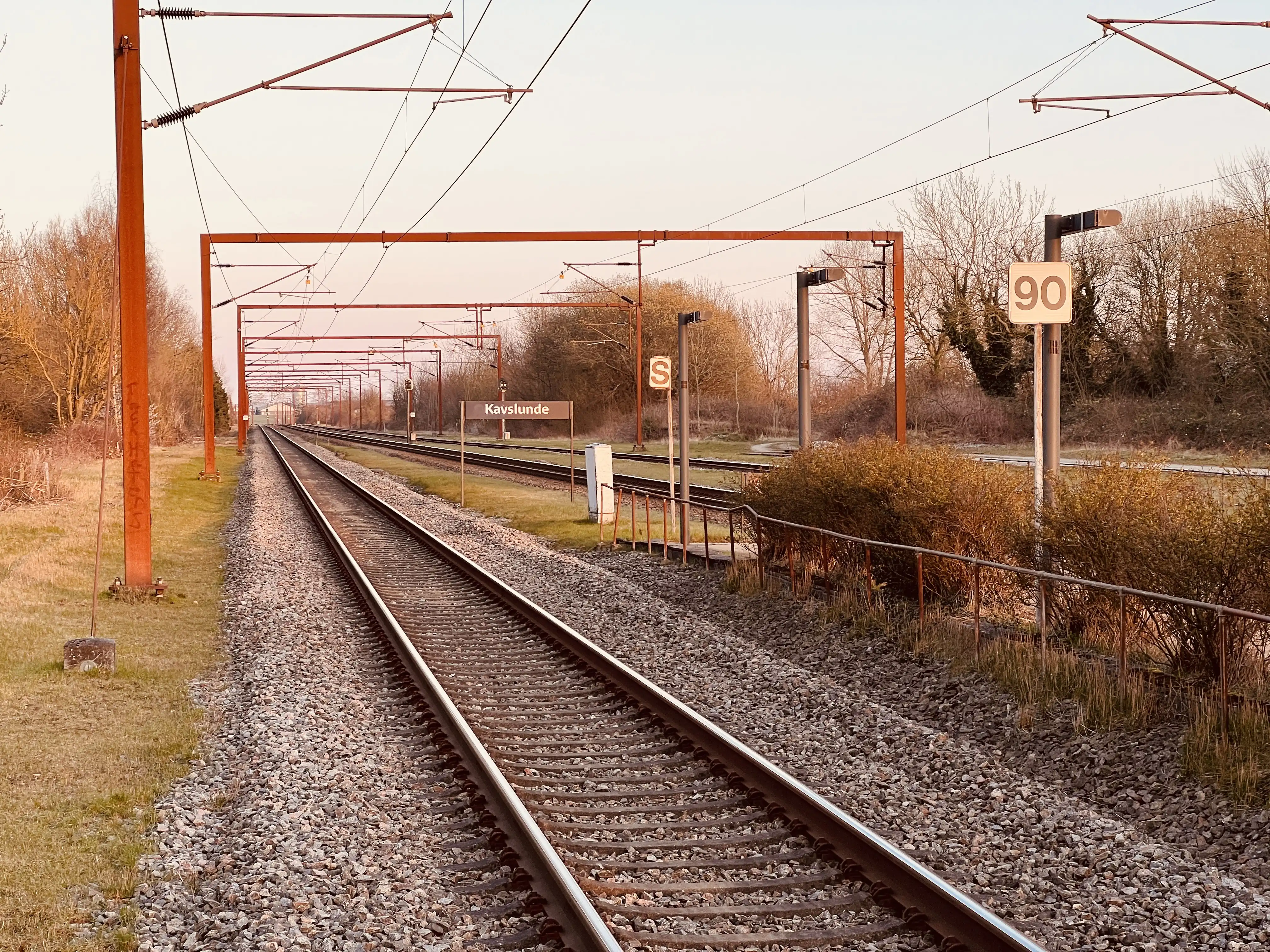 Billede af Kavslunde Trinbræt. Billede af Kavslunde Trinbræt.
