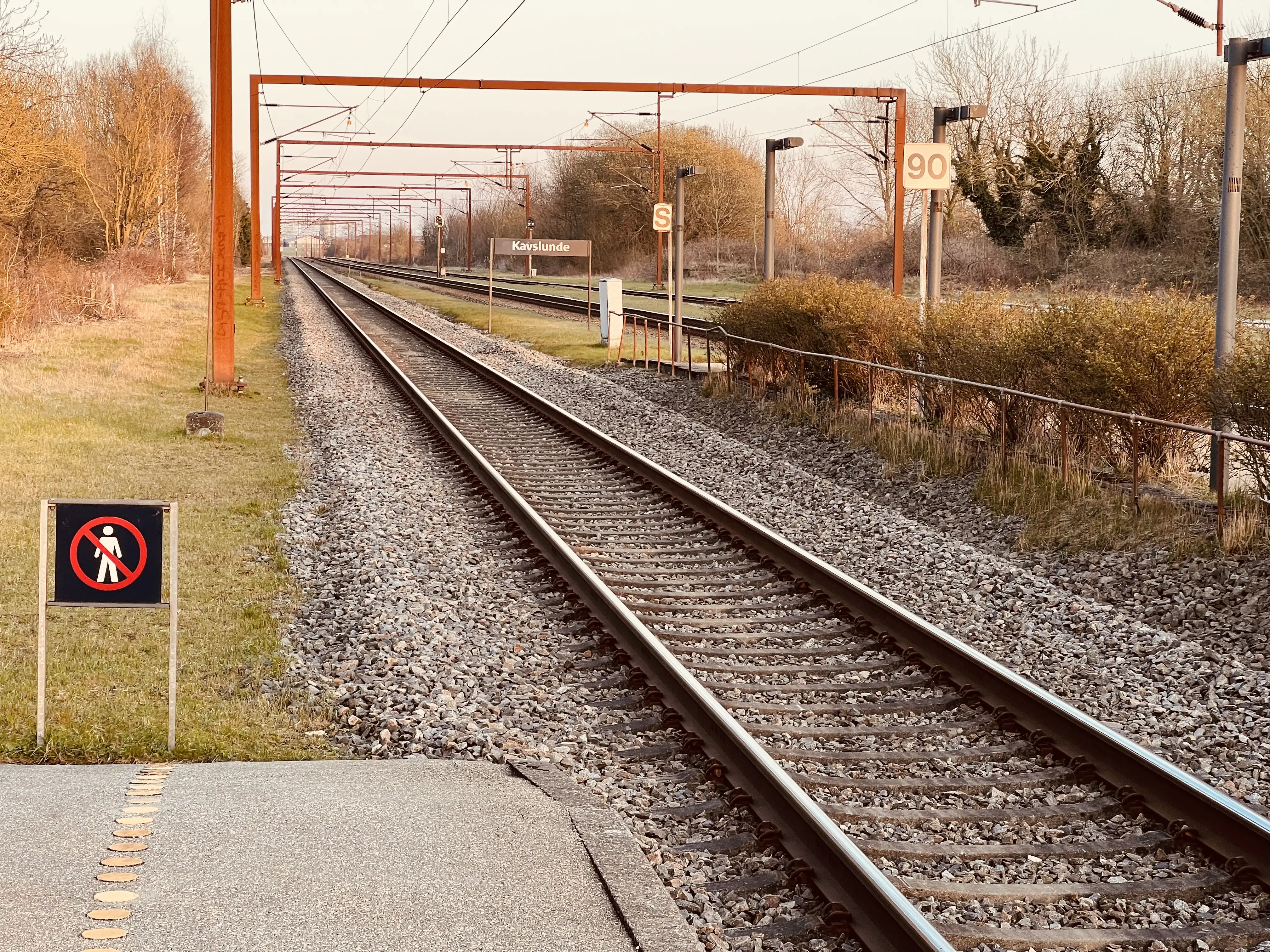 Billede af Kavslunde Trinbræt. Billede af Kavslunde Trinbræt.