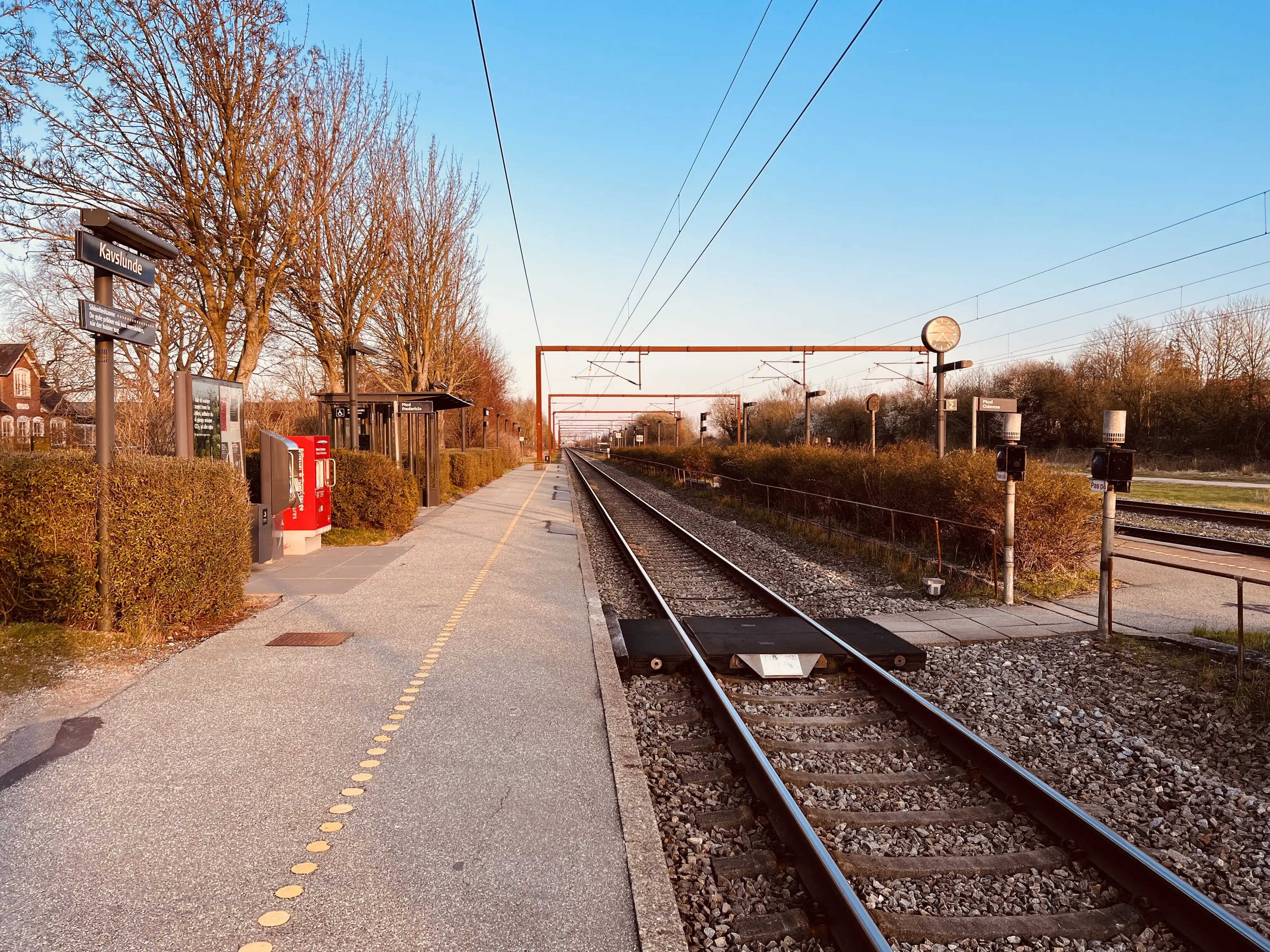 Billede af Kavslunde Trinbræt. Billede af Kavslunde Trinbræt.
