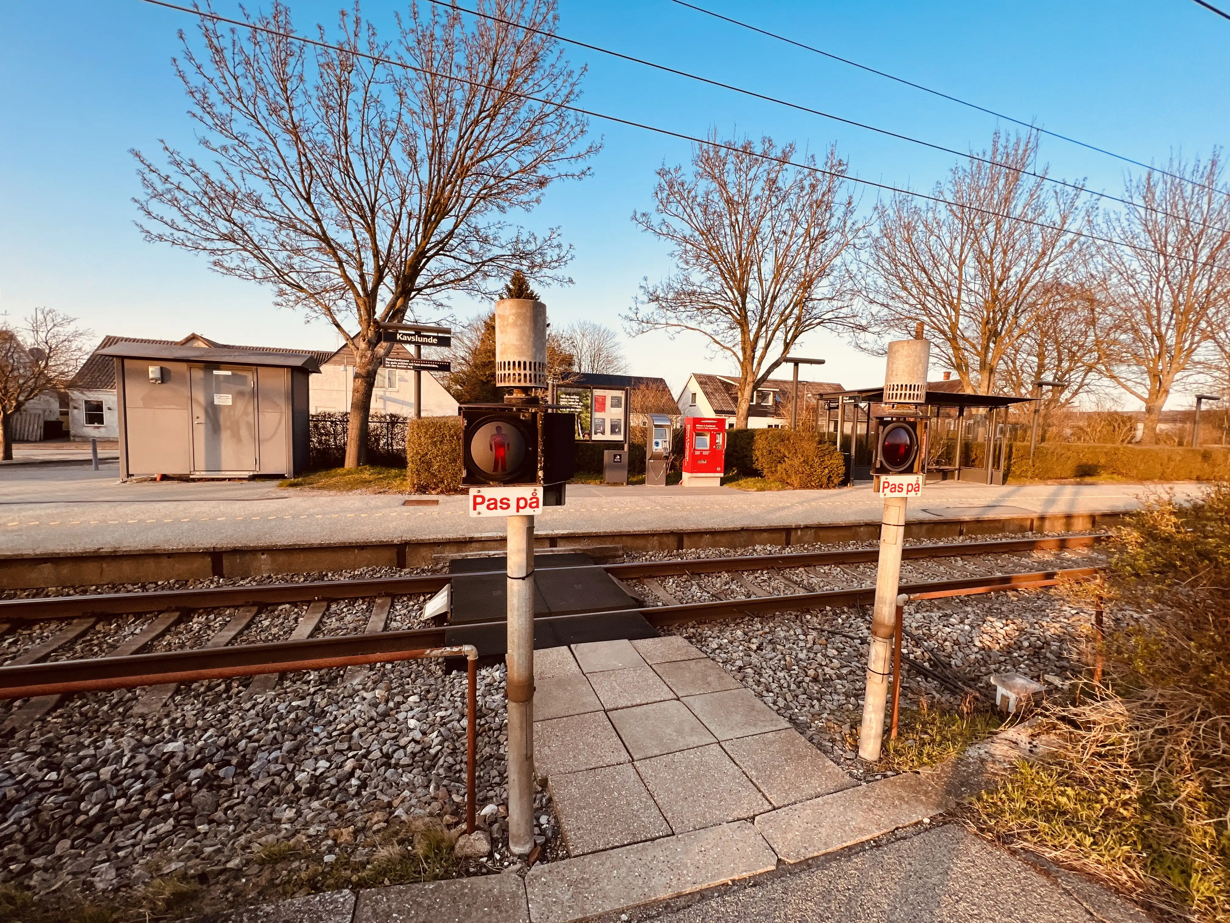 Billede af Kavslunde Trinbræt. Billede af Kavslunde Trinbræt.