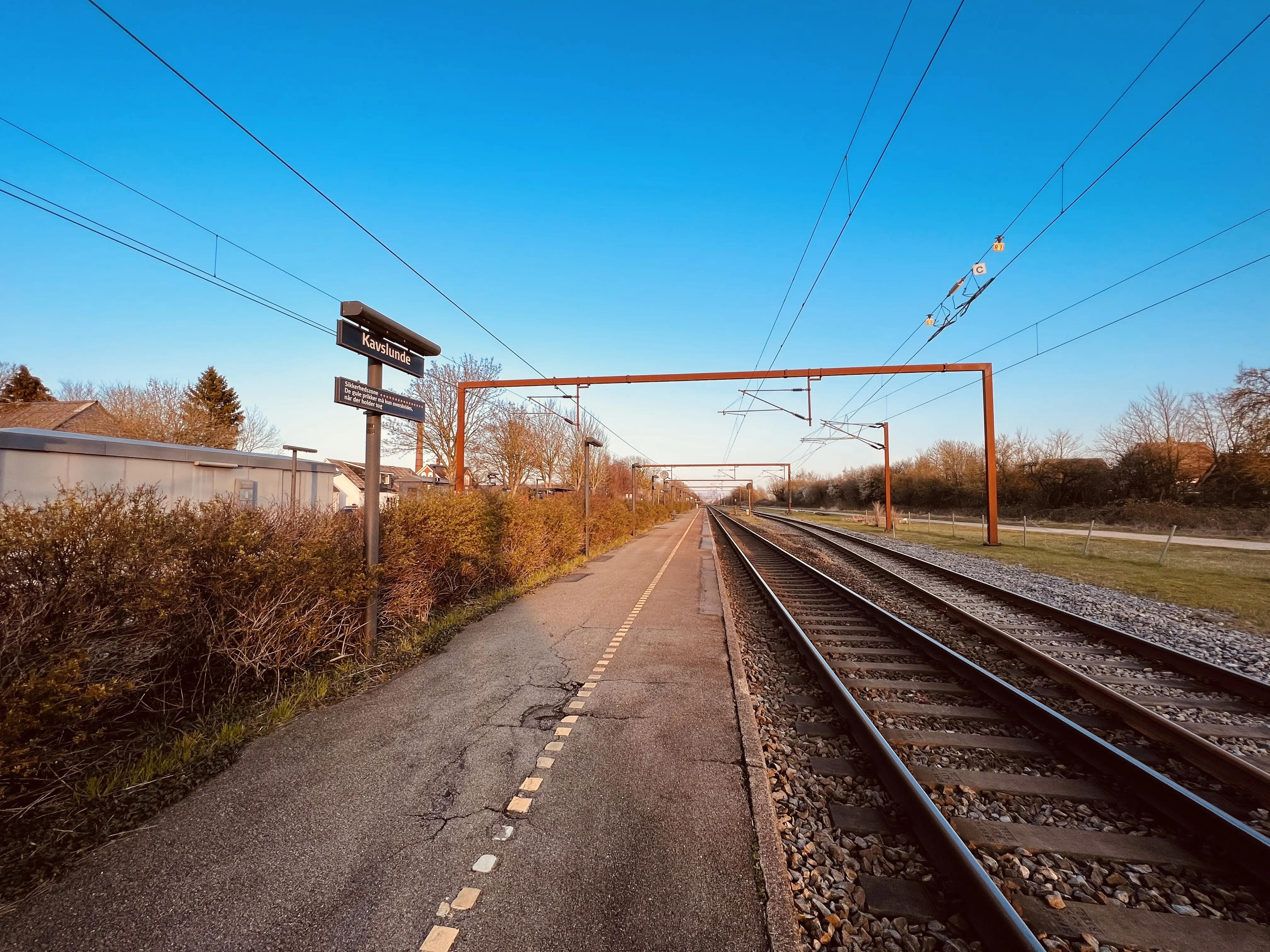 Billede af Kavslunde Trinbræt. Billede af Kavslunde Trinbræt.