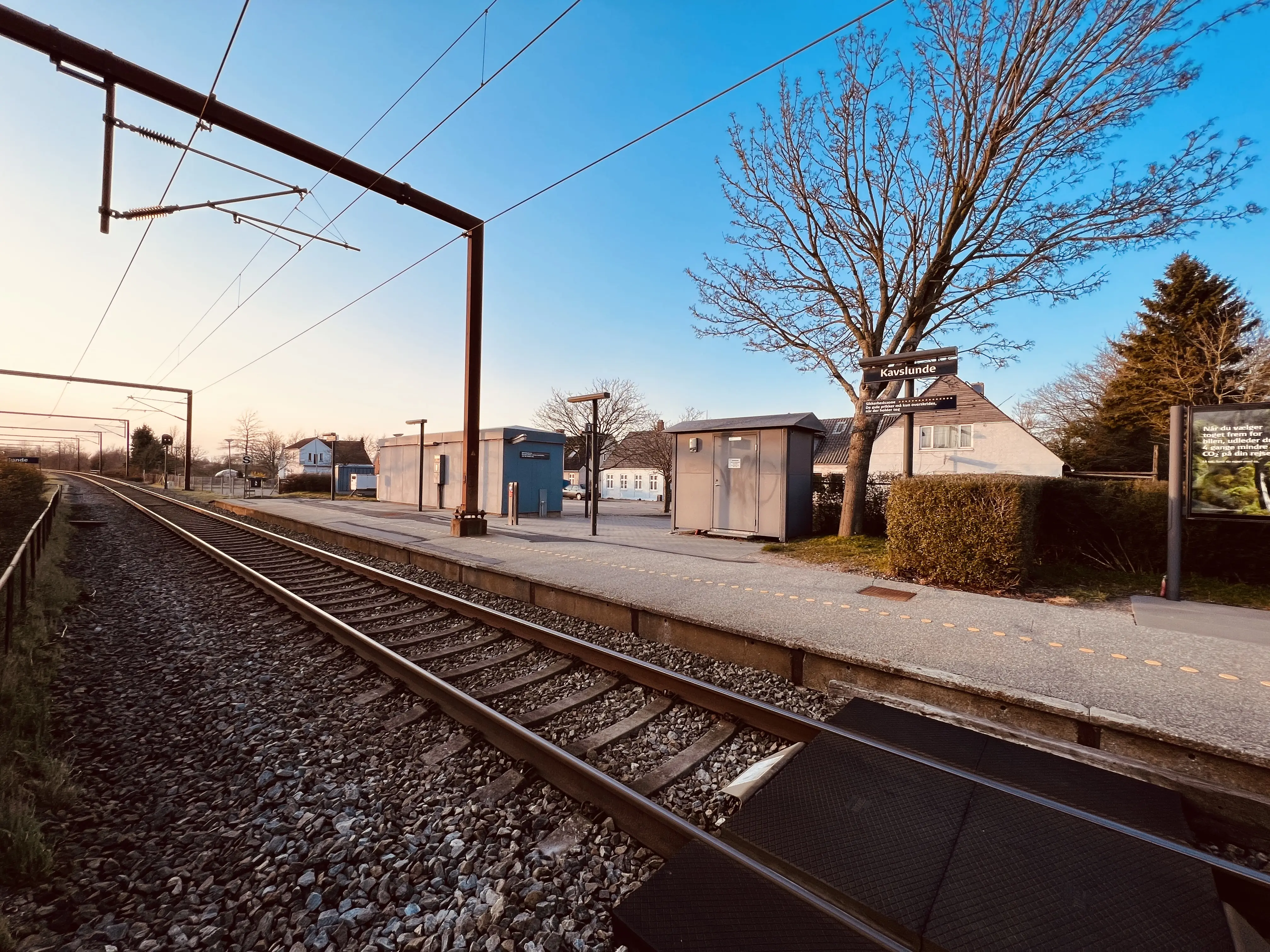 Billede af Kavslunde Trinbræt. Billede af Kavslunde Trinbræt.