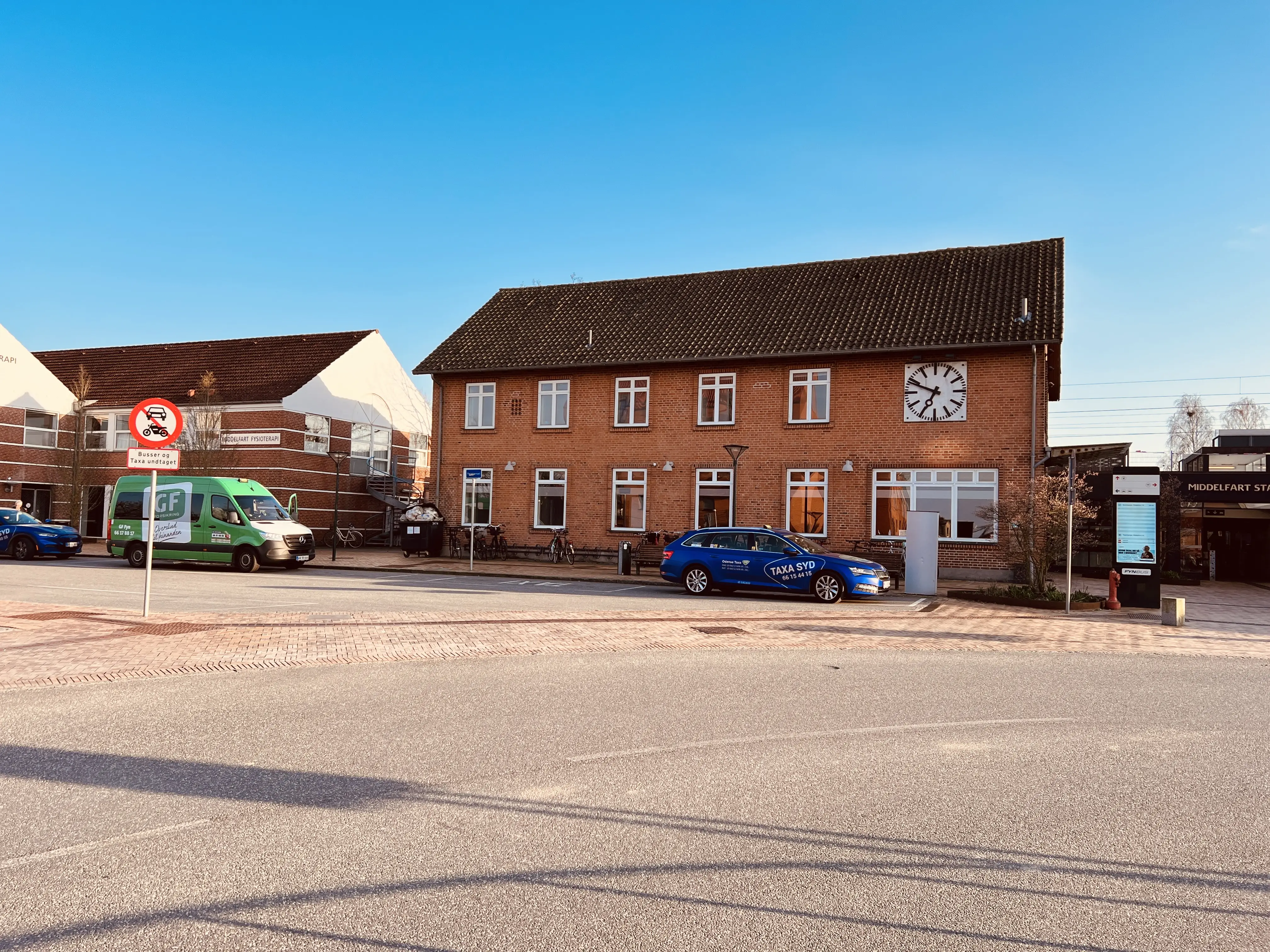 Billede af Middelfart Station. Billede af Middelfart Station.