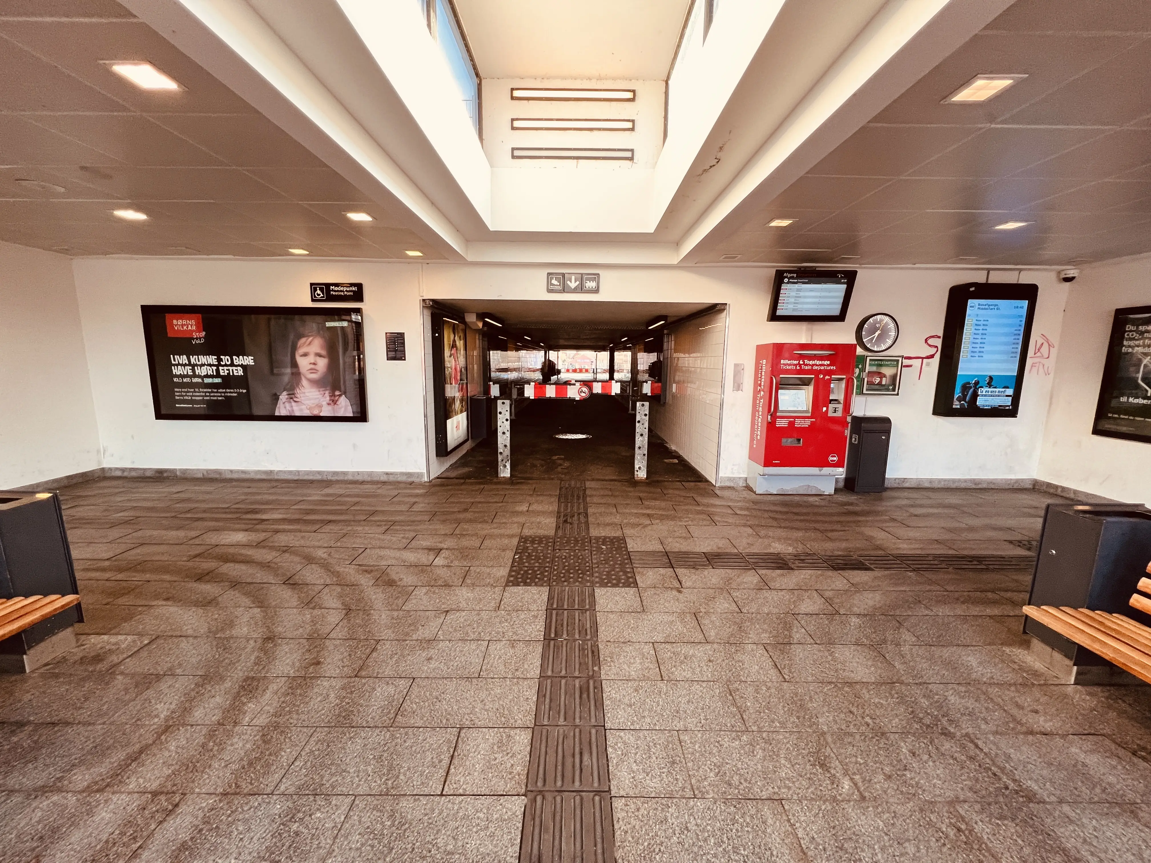 Billede af Middelfart Station. Billede af Middelfart Station.