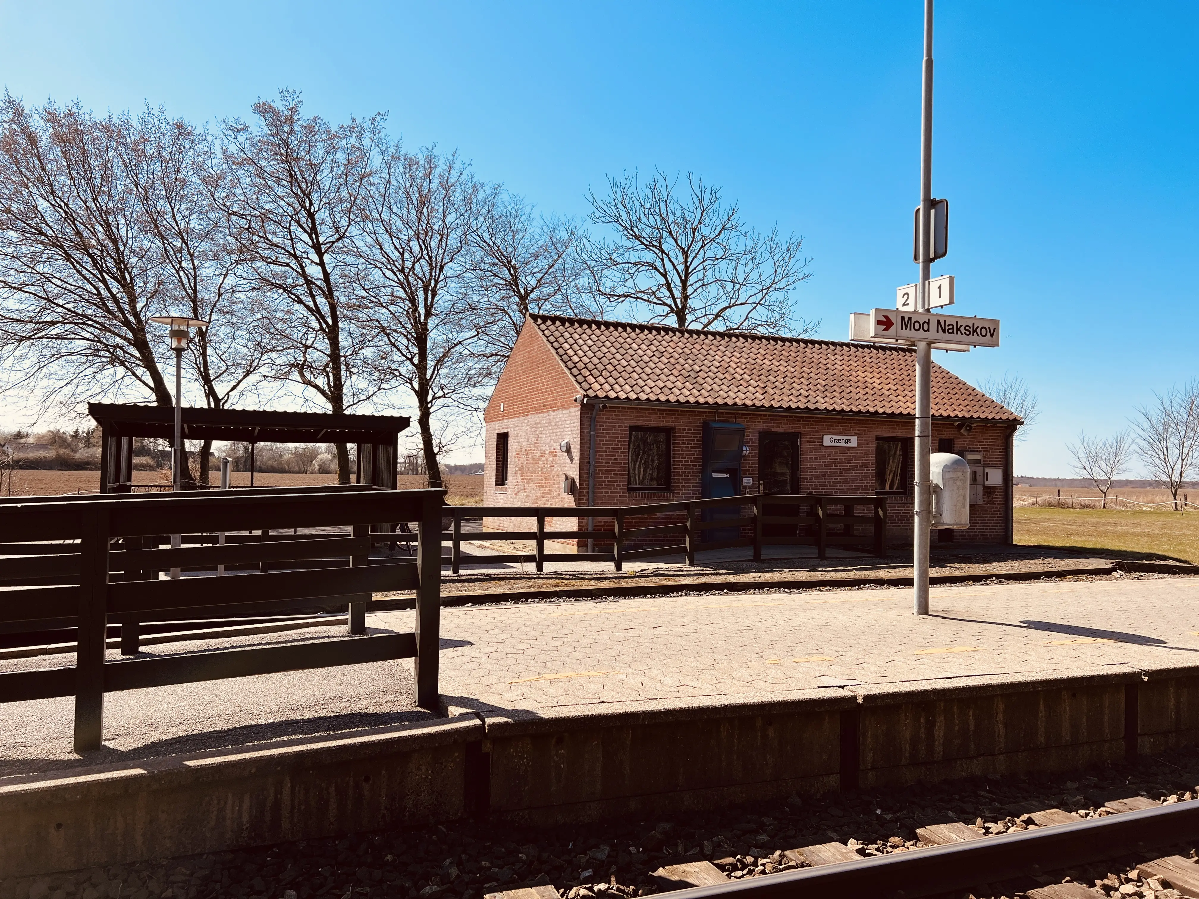 Billede af Grænge Trinbræt. Billede af Grænge Trinbræt.