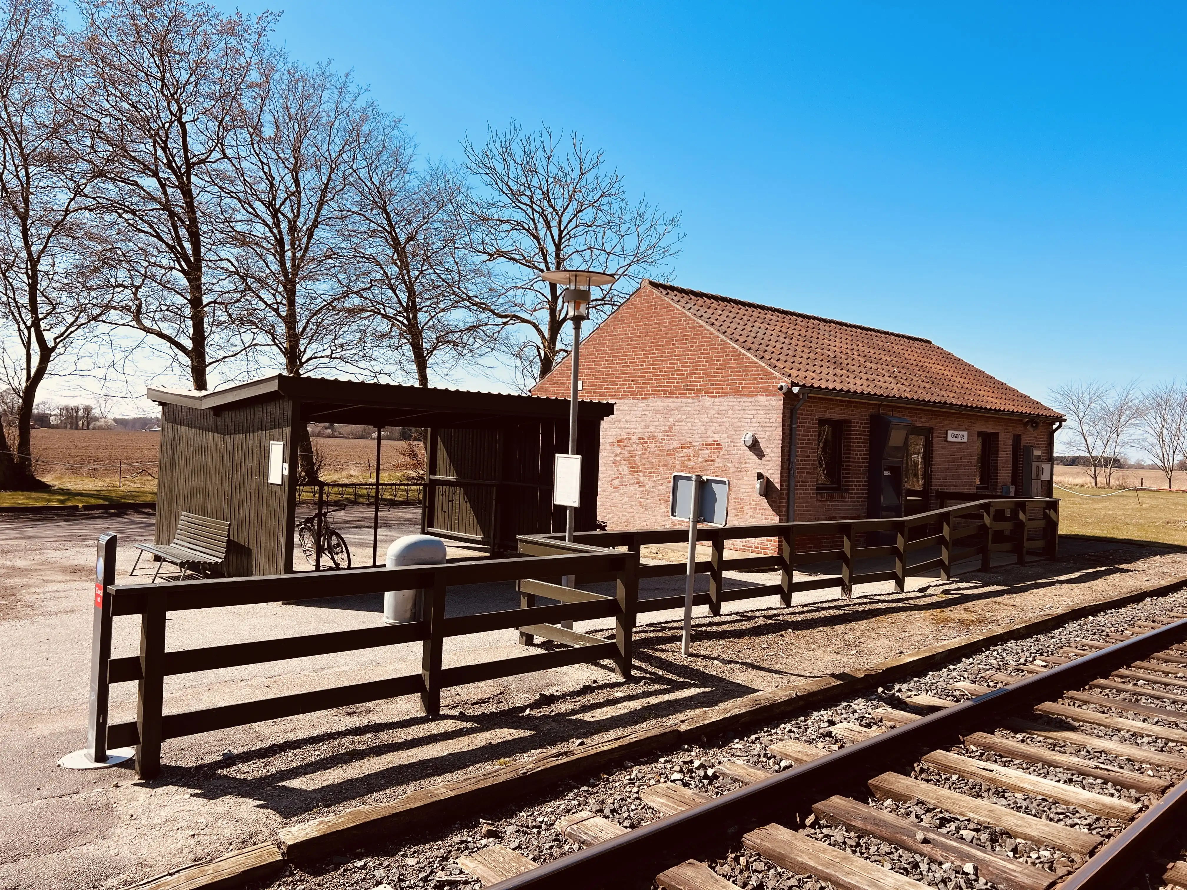 Billede af Grænge Trinbræt. Billede af Grænge Trinbræt.