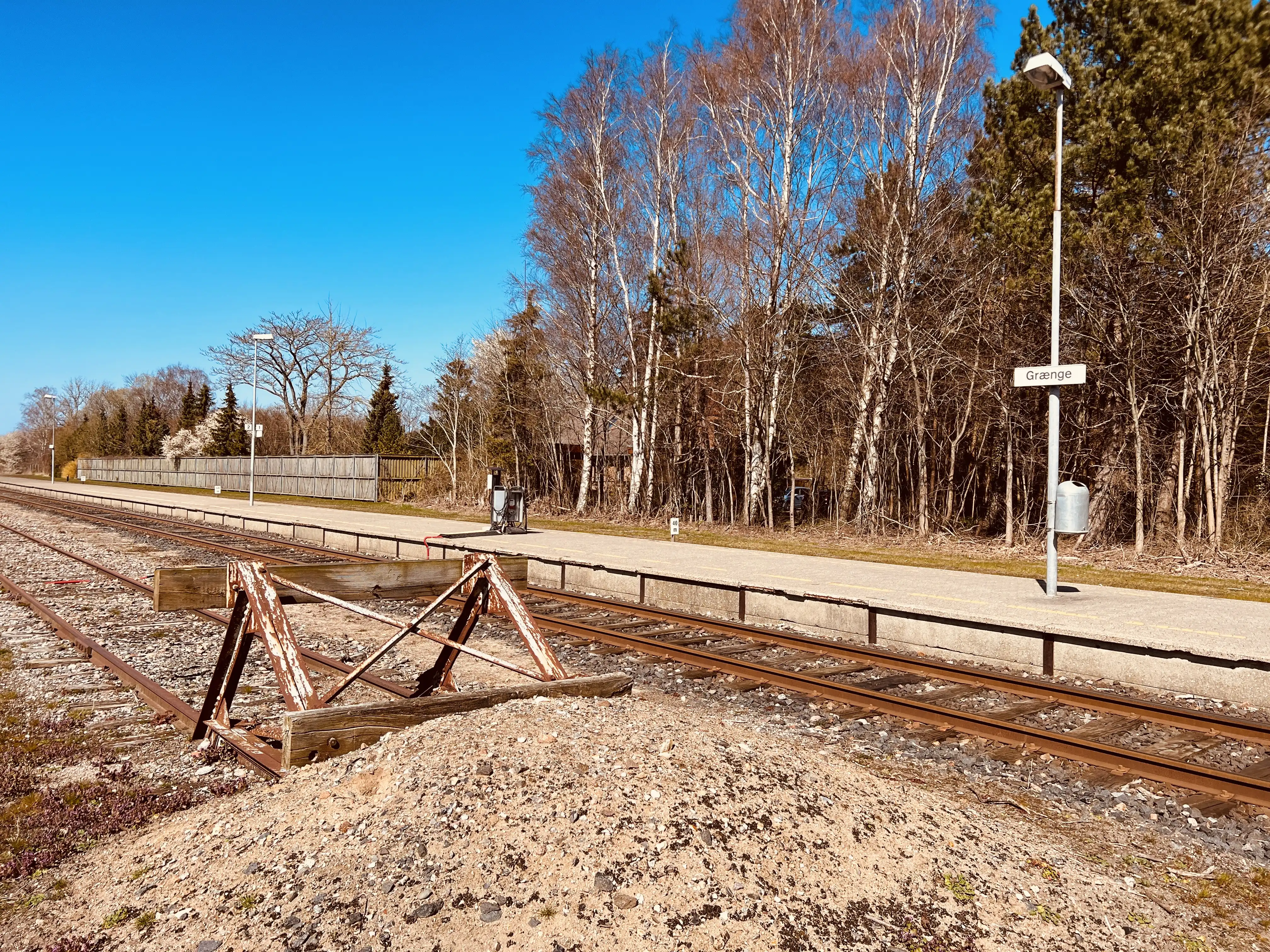 Billede af Grænge Trinbræt. Billede af Grænge Trinbræt.