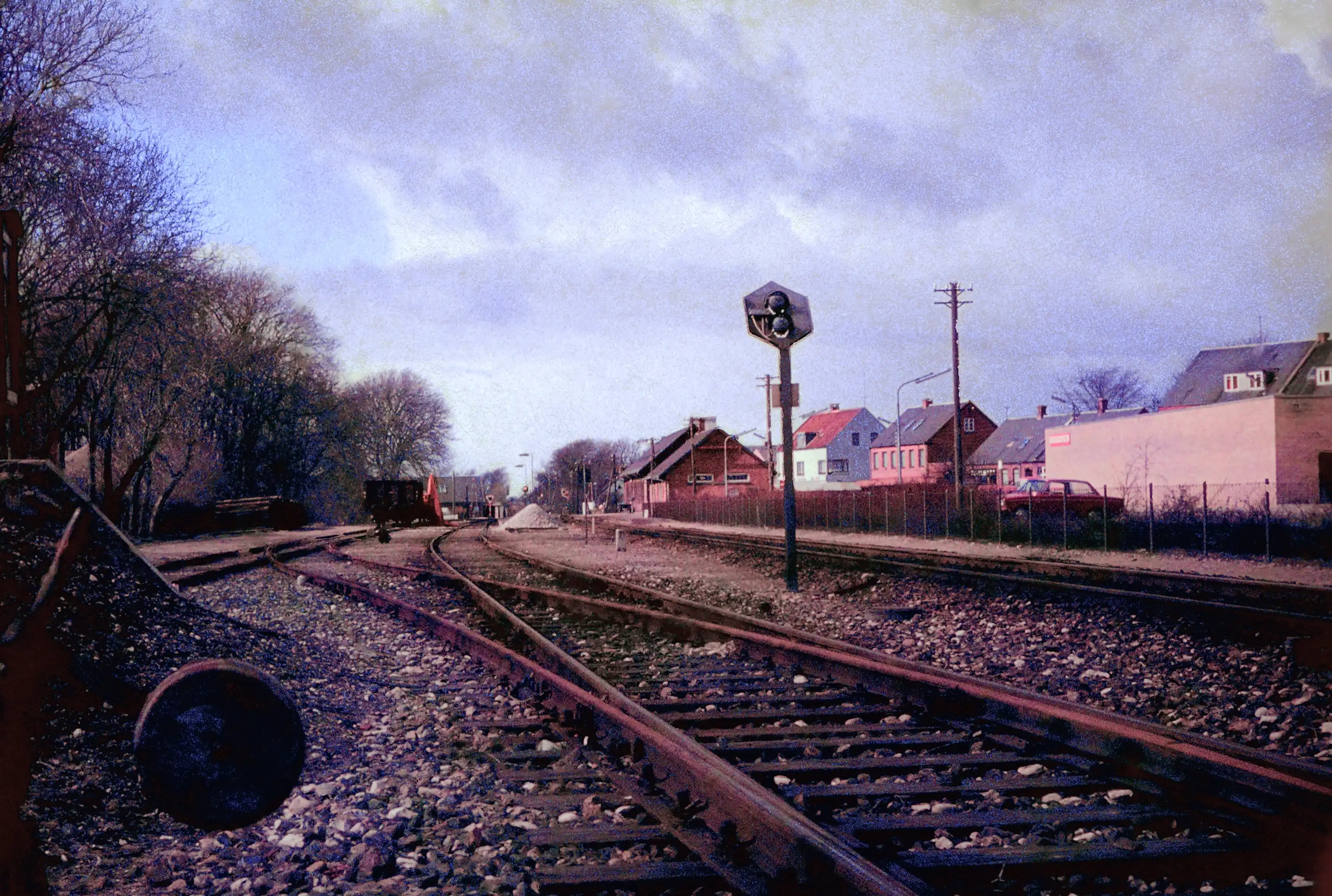 Billede af Hvidbjerg Station.