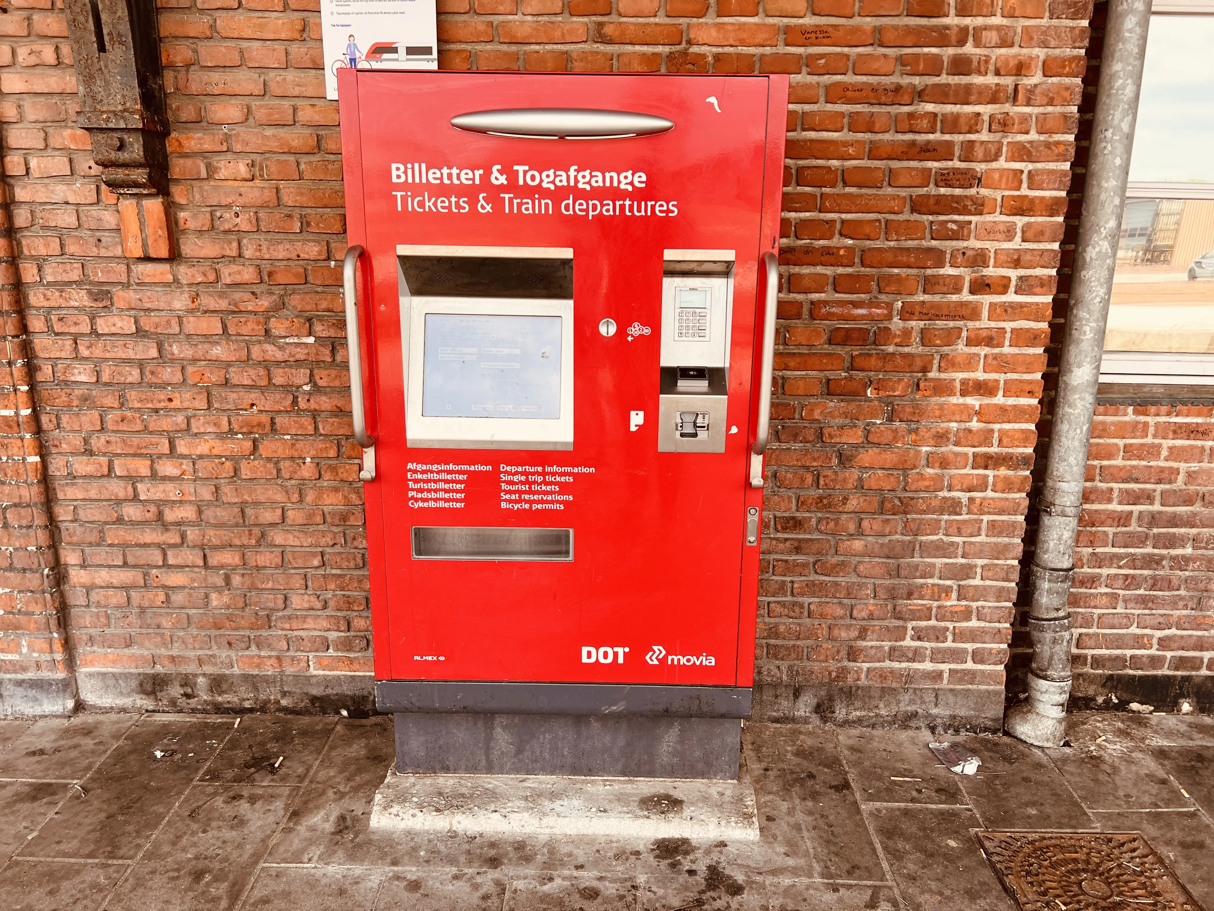 Billede af Nakskov Station.