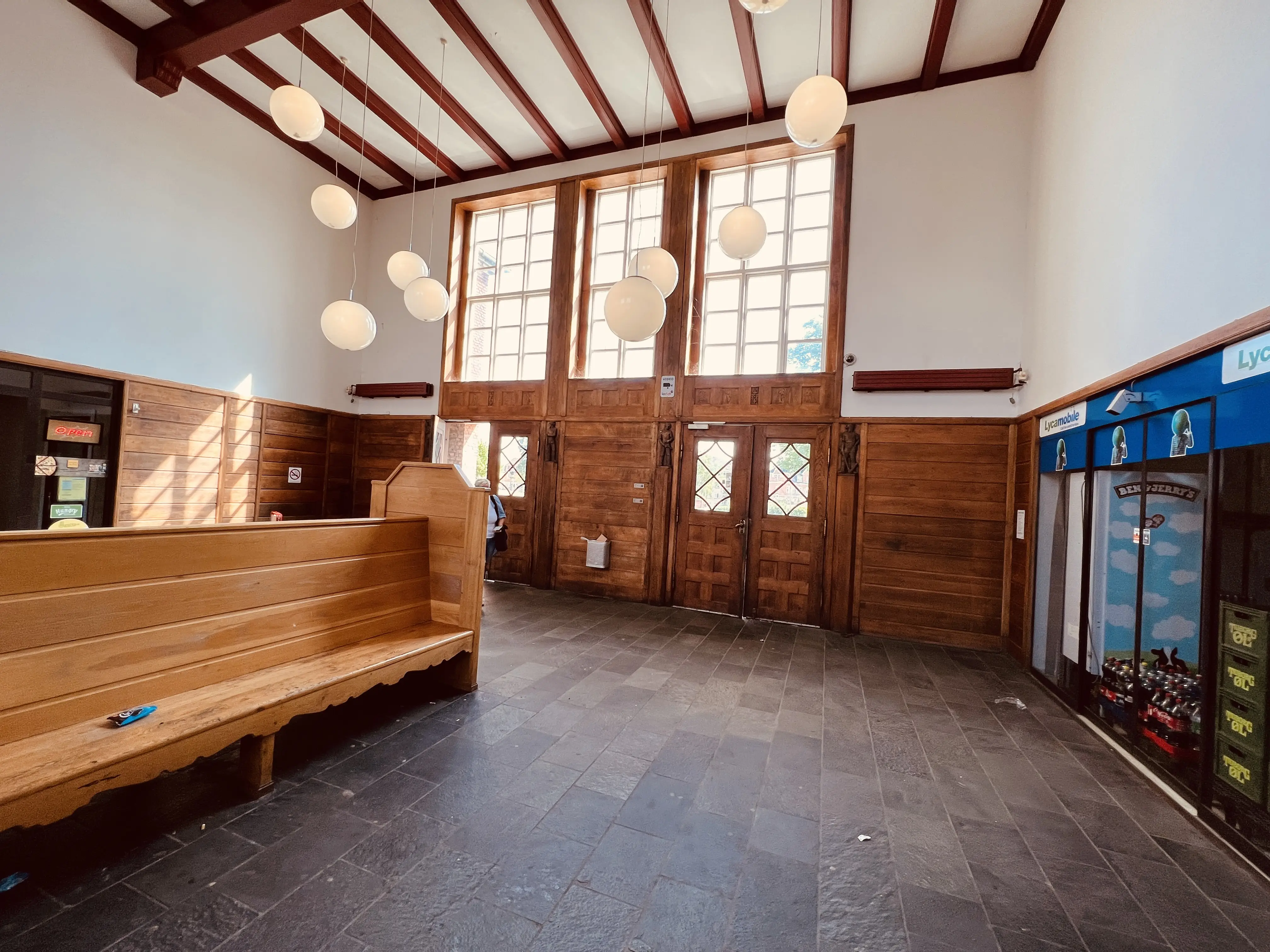 Billede af Nakskov Station.