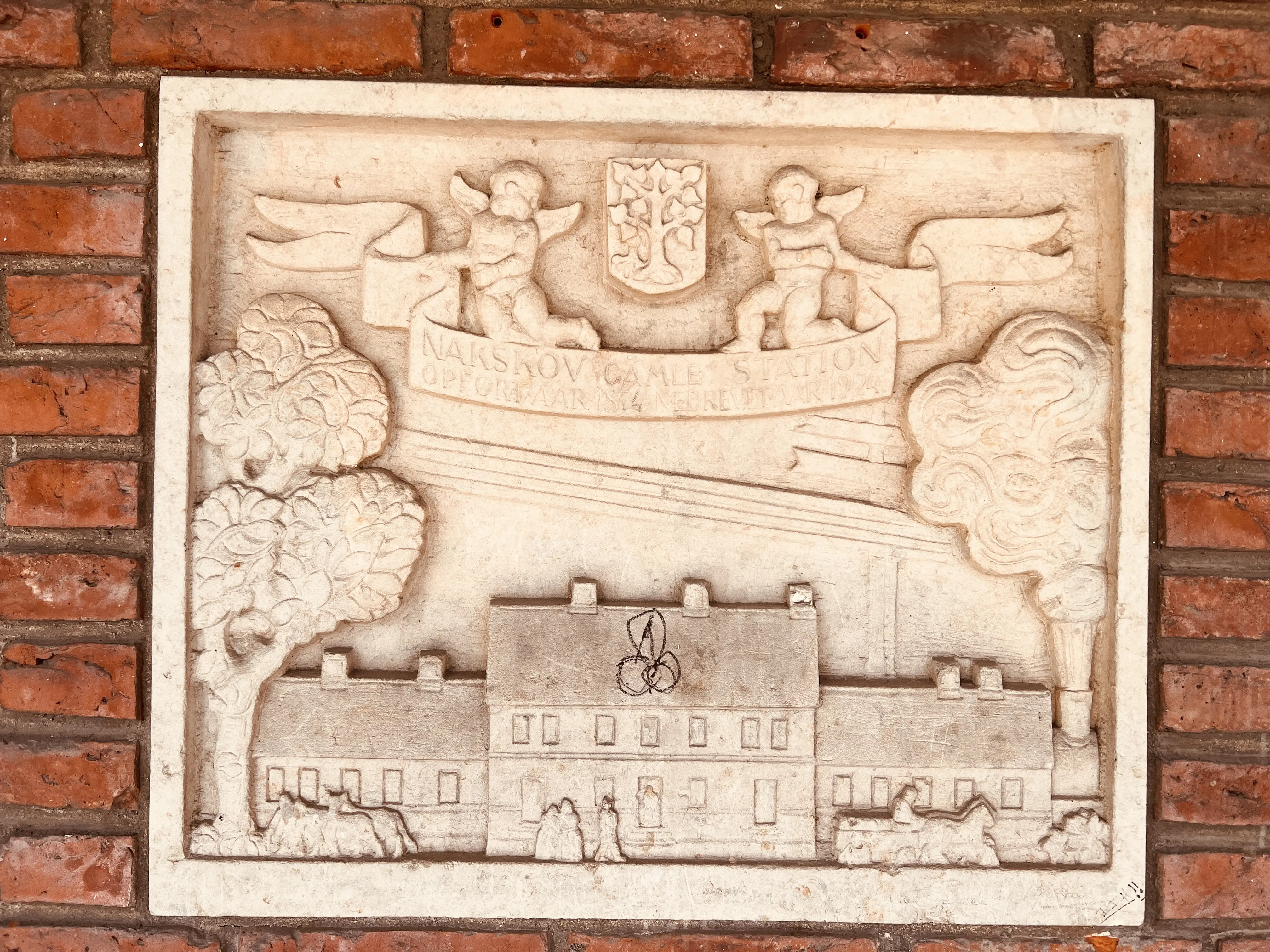 Billede af Nakskov Station.