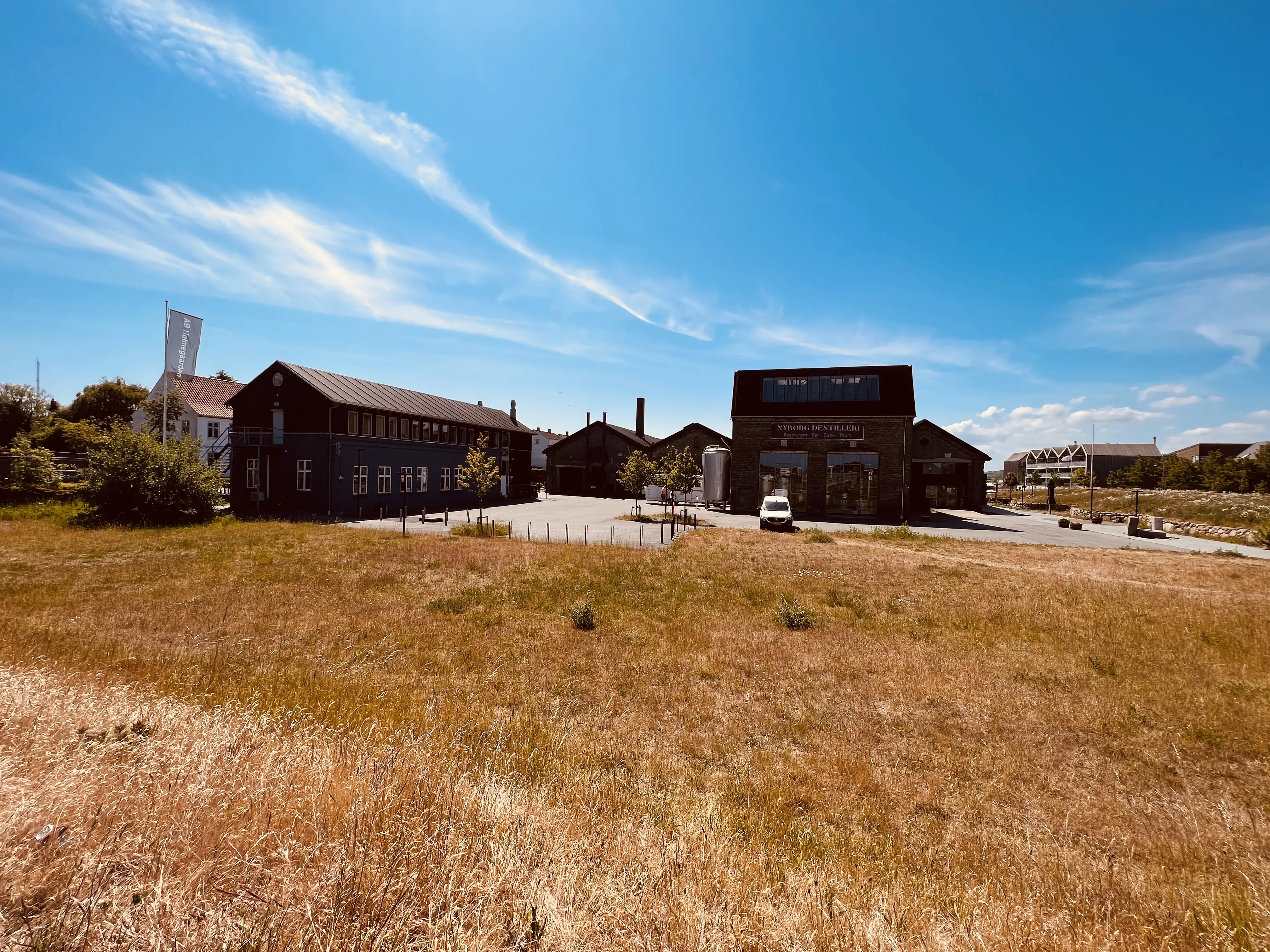 Billede af Nyborg Stations remise. Billede af Nyborg Stations remise.