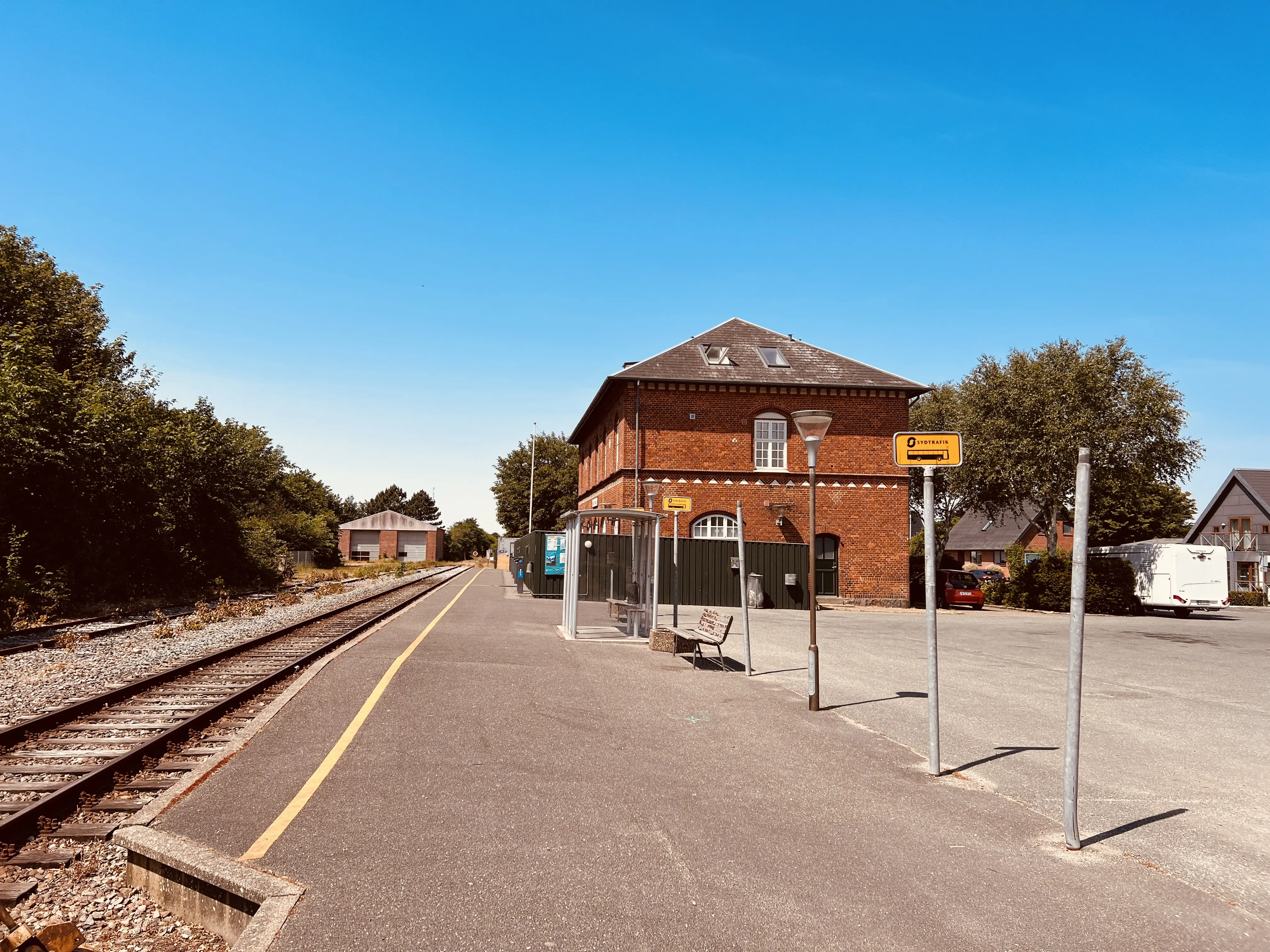 Billede af Nørre Nebel Station.