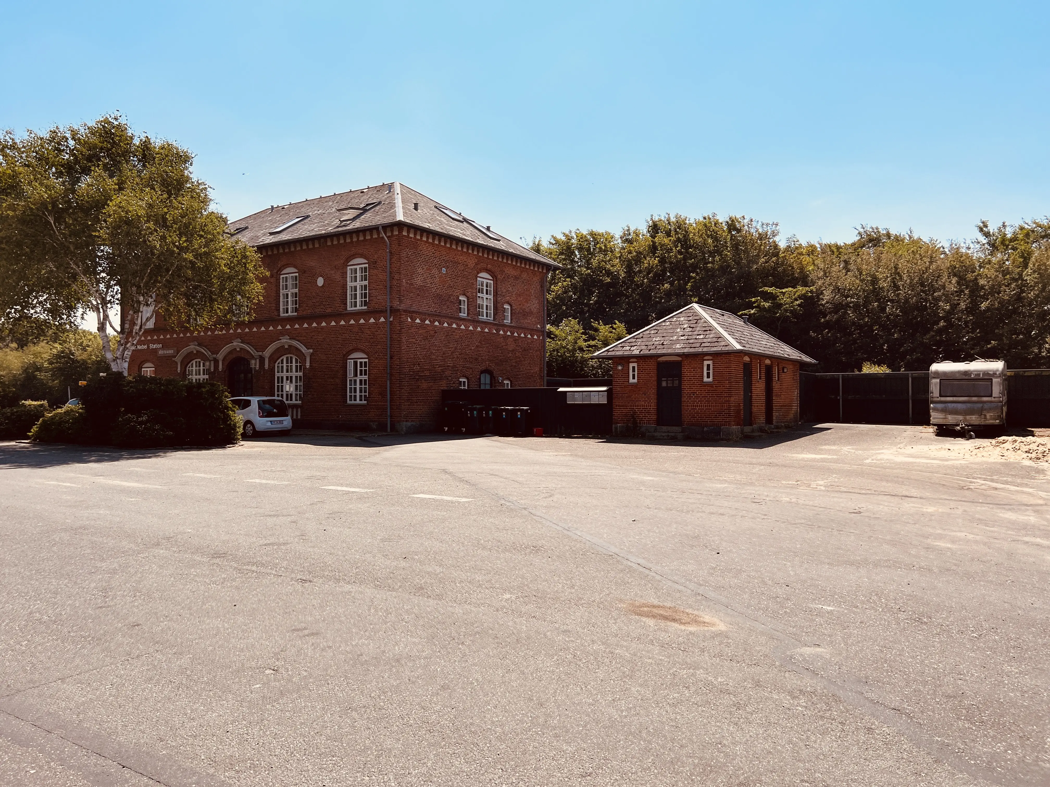 Billede af Nørre Nebel Station.