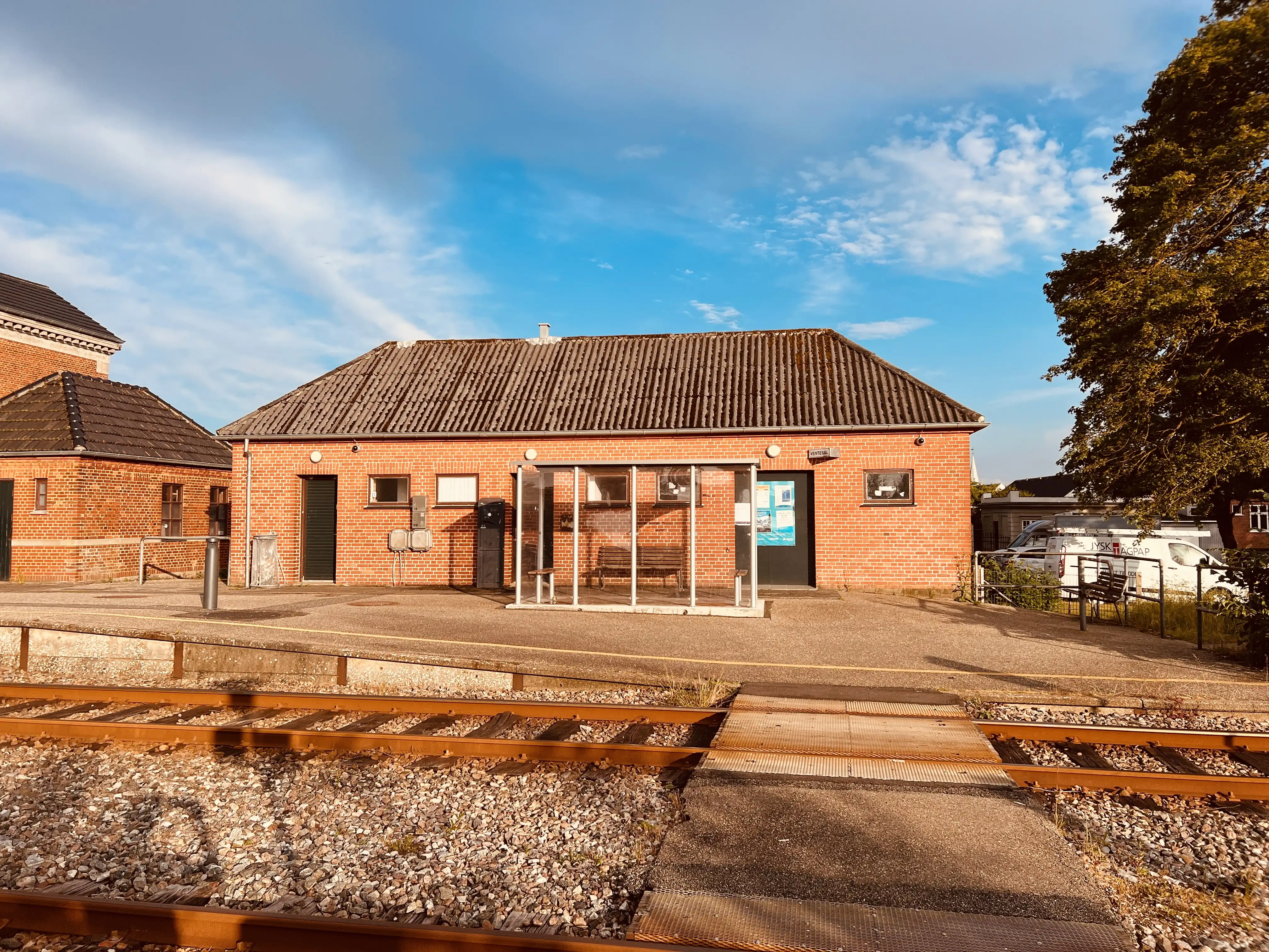 Billede af Varde Vest Station.