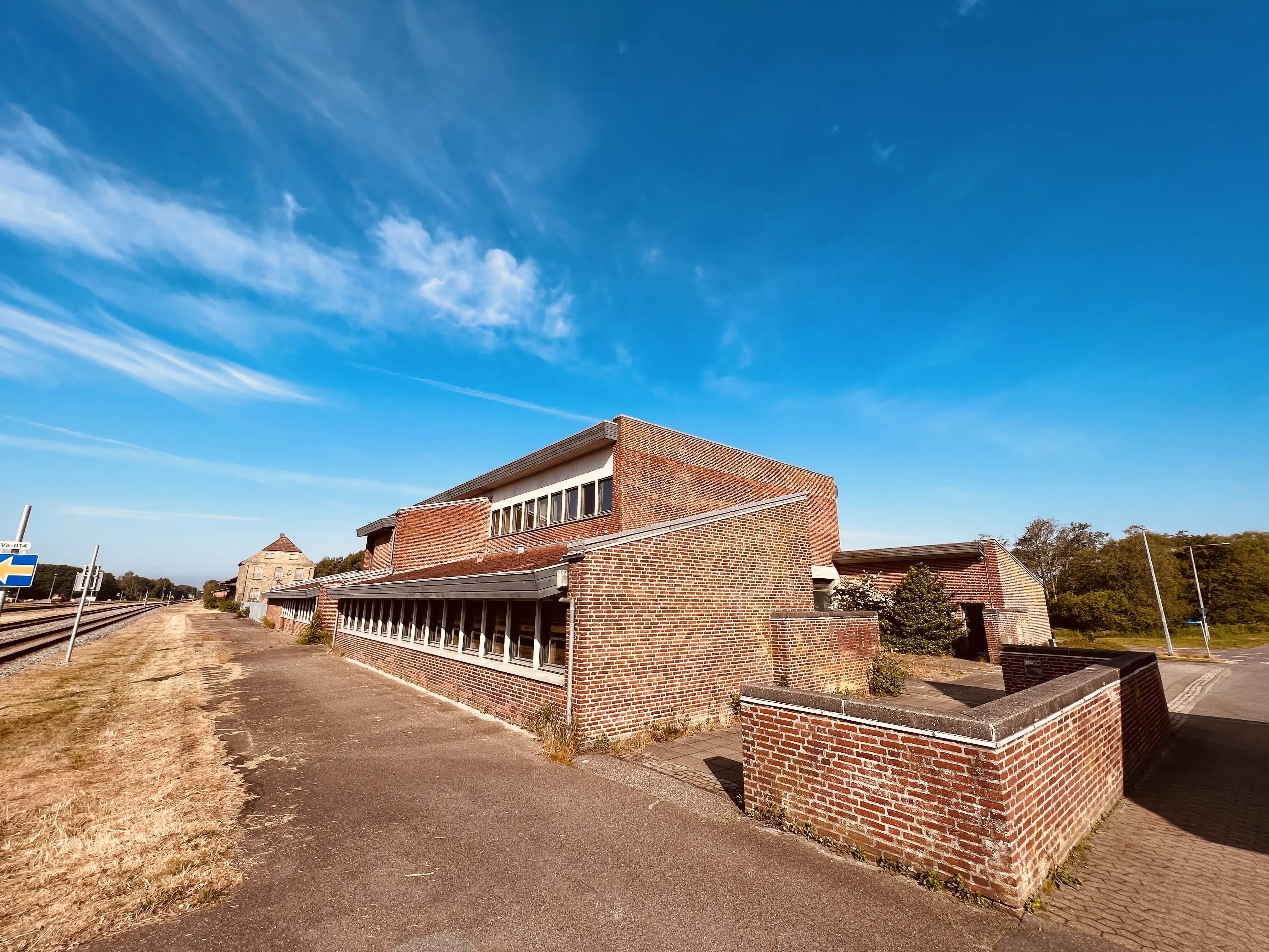 Billede af posthuset ved Varde Station. Billede af posthuset ved Varde Station.