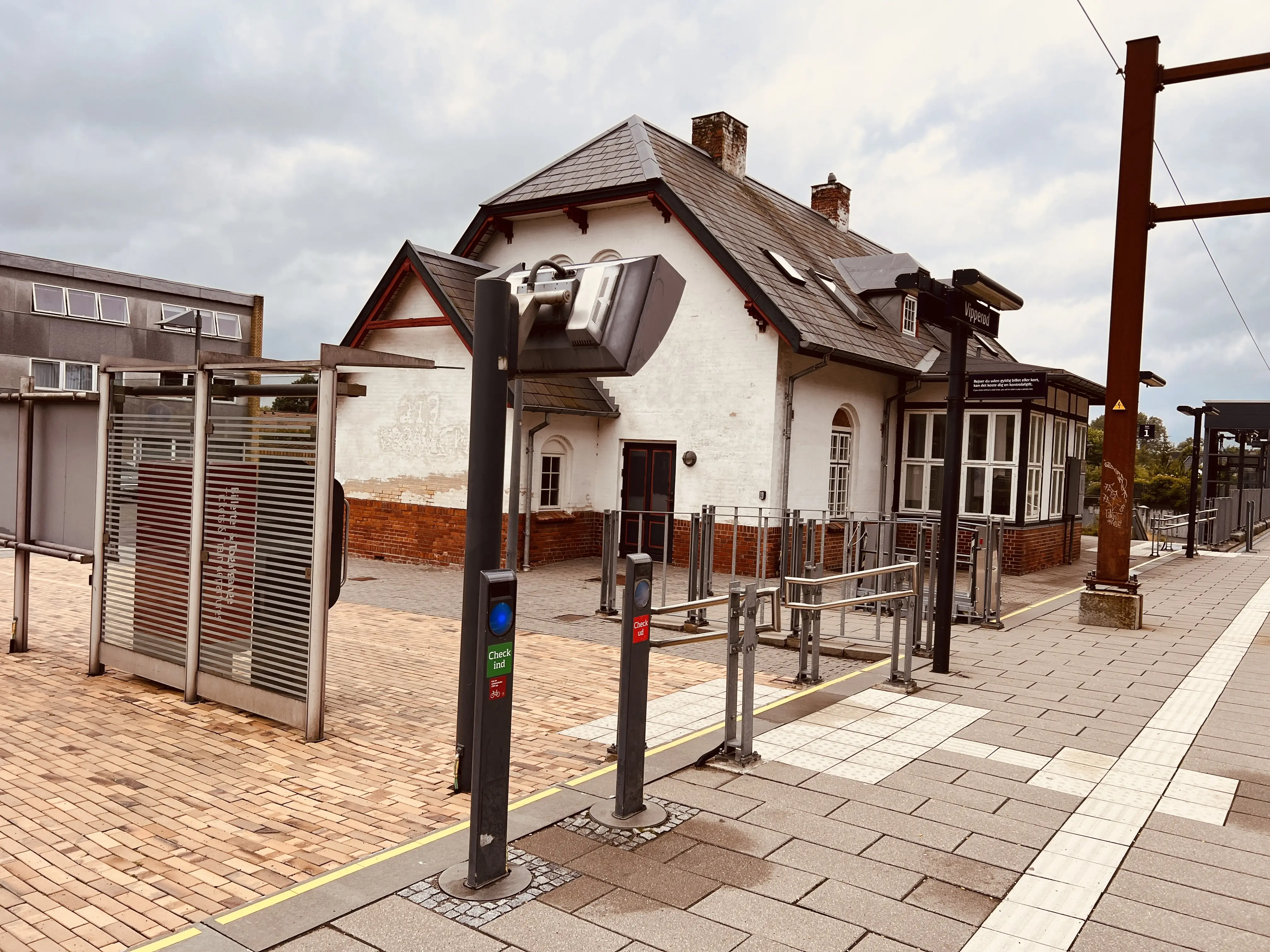 Billede af Vipperød Station.