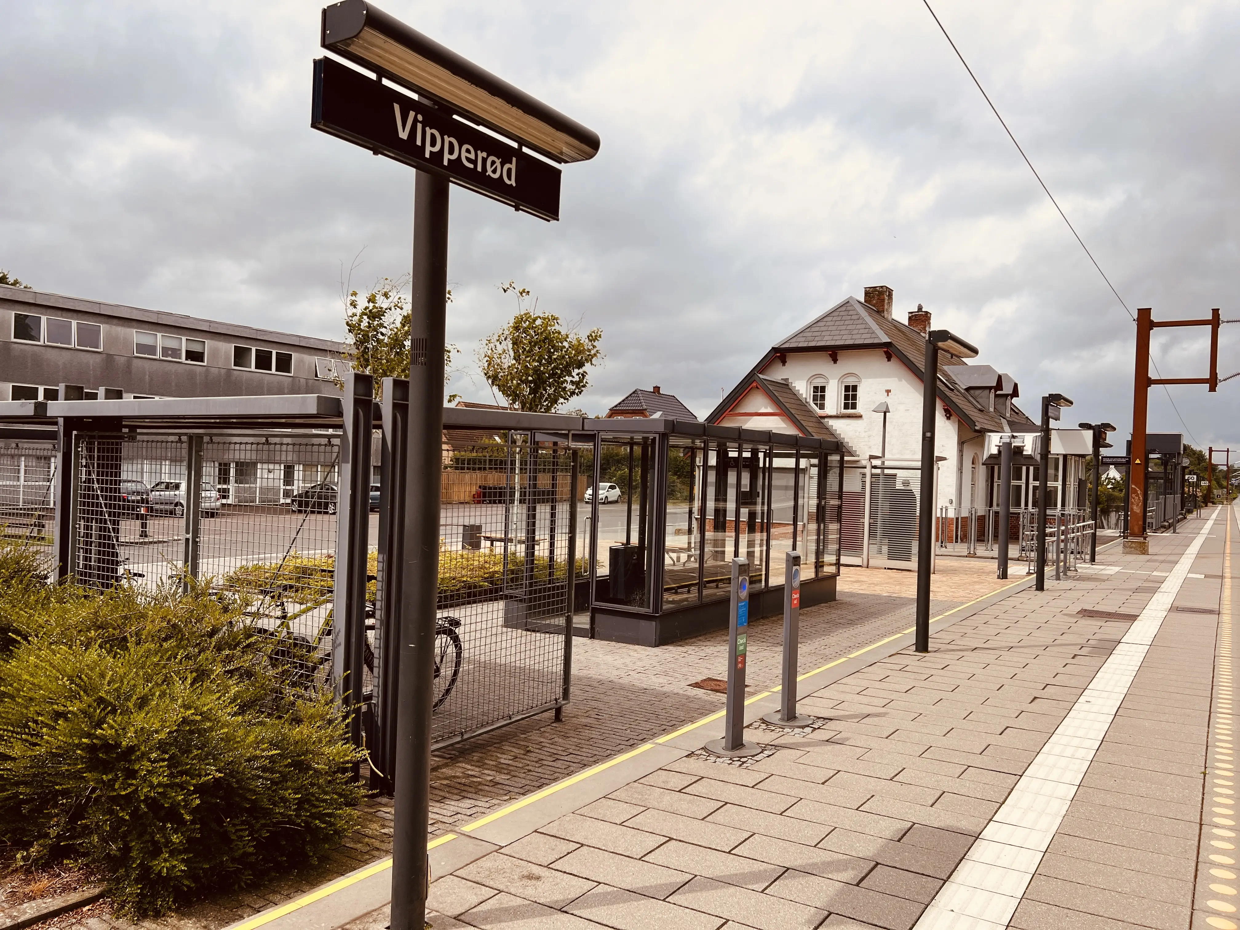 Billede af Vipperød Station.