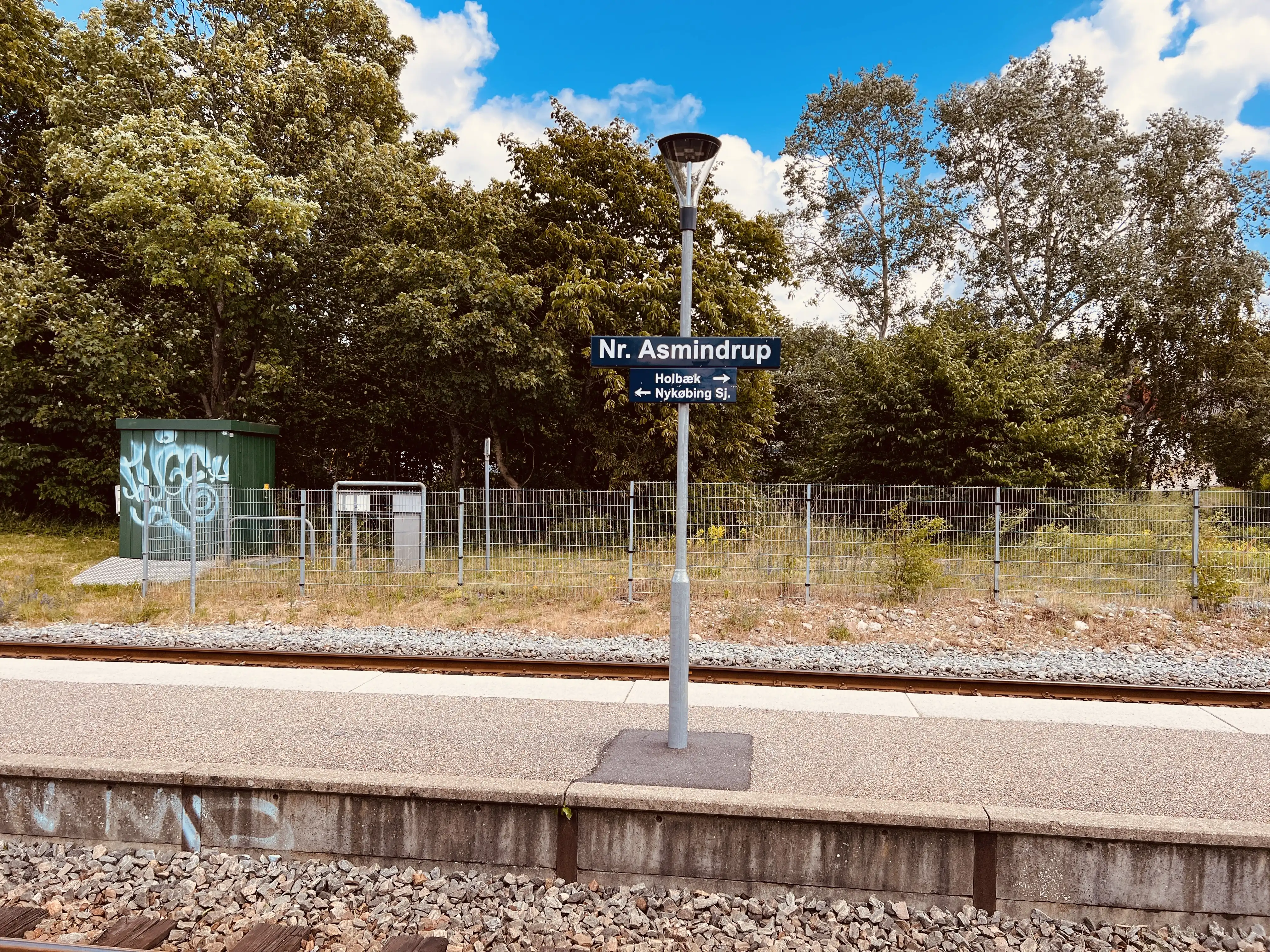 Billede af Nørre Asmindrup Station.