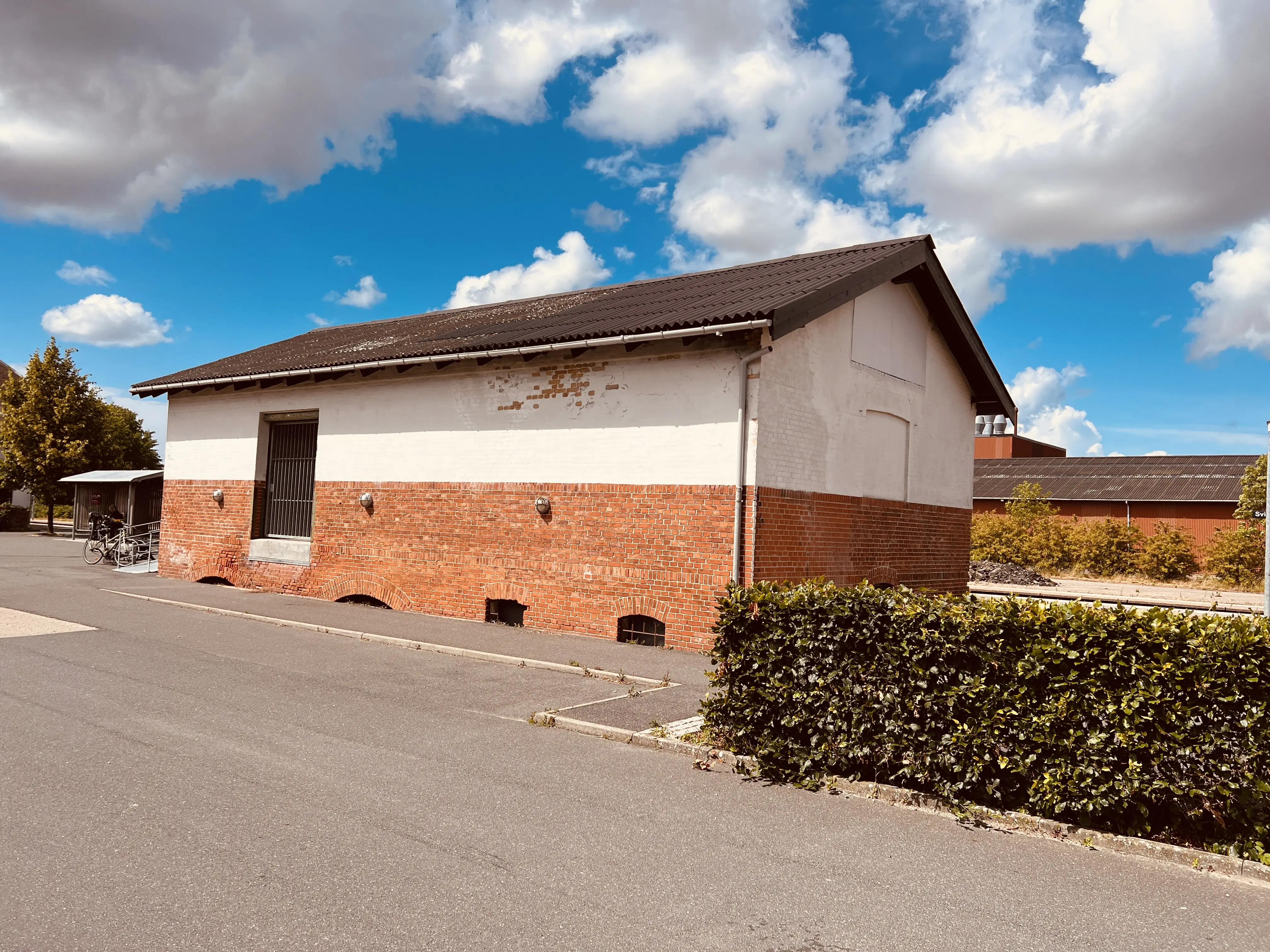 Billede af Svinninge Stations varehus.