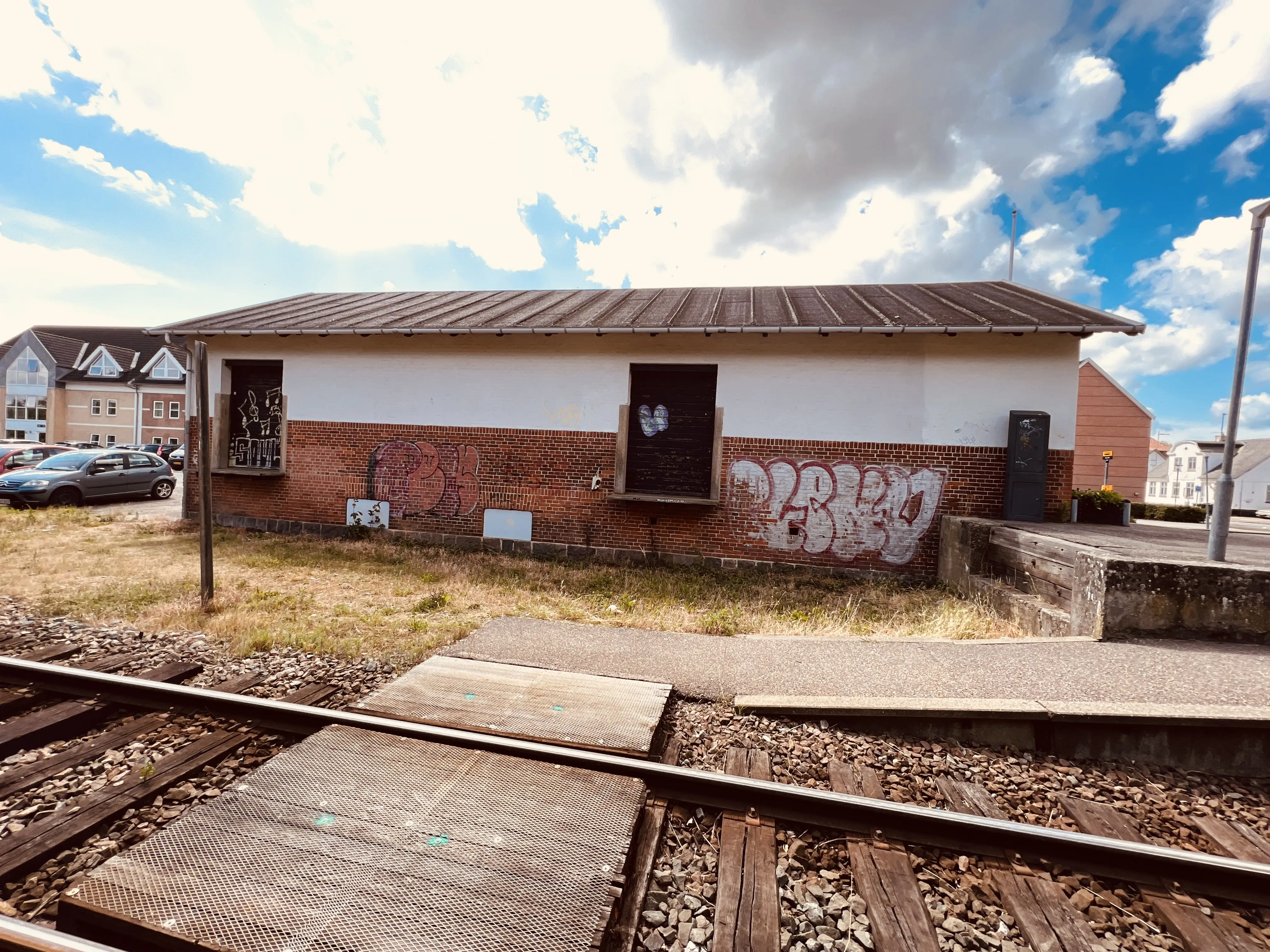 Billede af Hørve Stations varehus. Billede af Hørve Stations varehus.